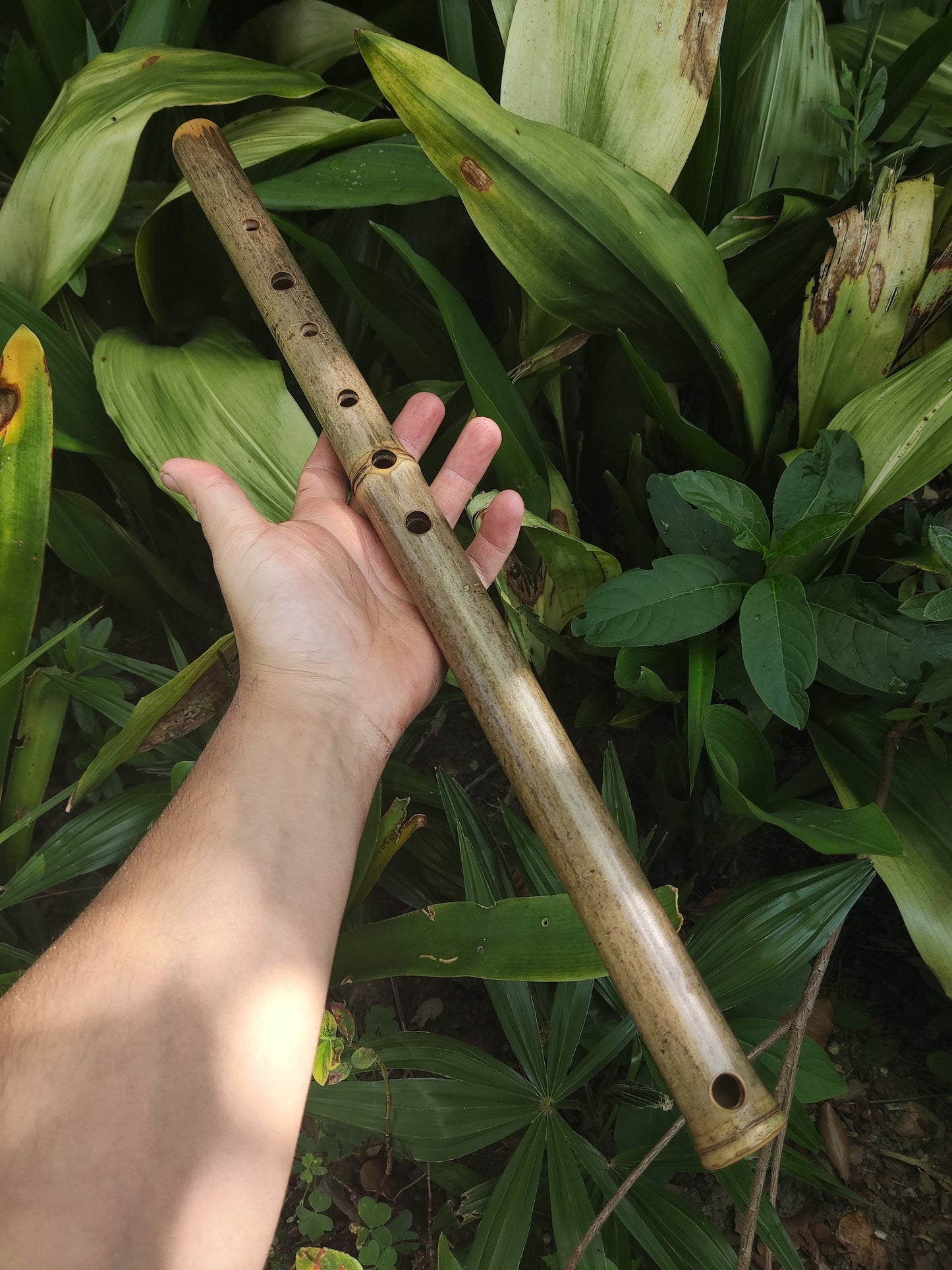 Low Eb Major Flute. Irish low E Flat flute. Bamboo Transverse flute. Concert tuned. A = 440 Hz. Bansuri