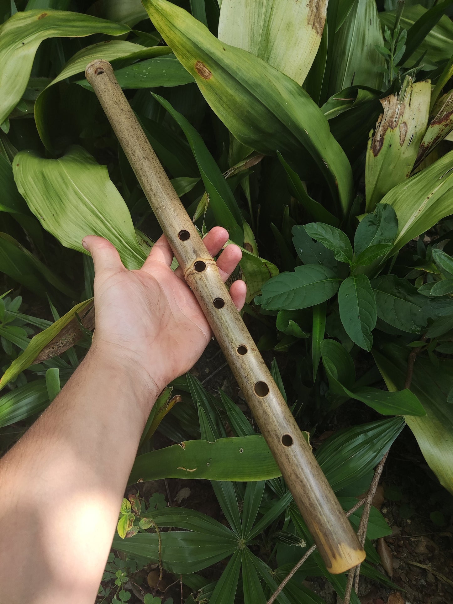 Low Eb Major Flute. Irish low E Flat flute. Bamboo Transverse flute. Concert tuned. A = 440 Hz. Bansuri