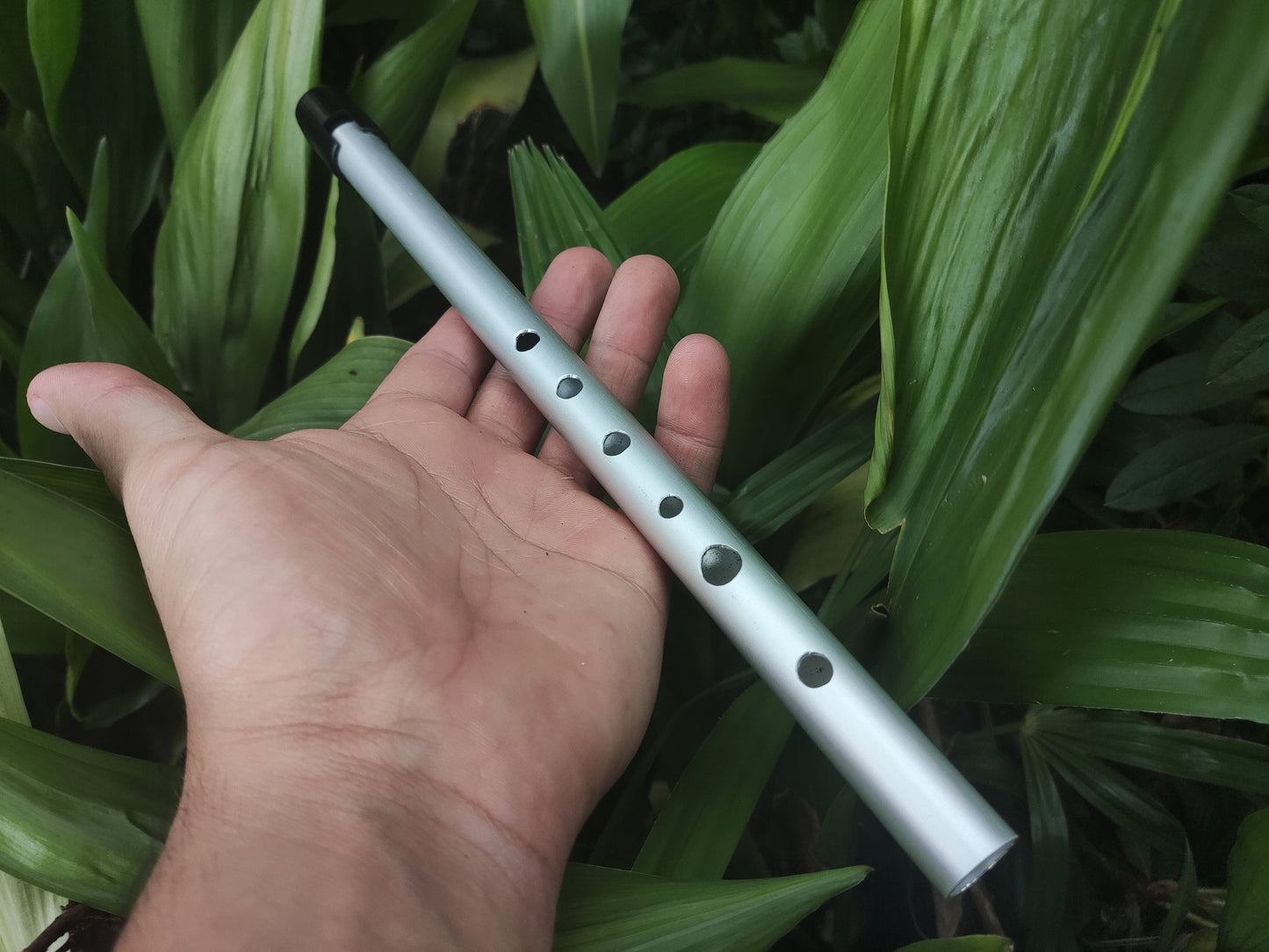 High D Tin Whistle by Rui Gomes | Penny whistle in D made with Aluminium, suitable for Celtic and Irish Music | Gift for Musician