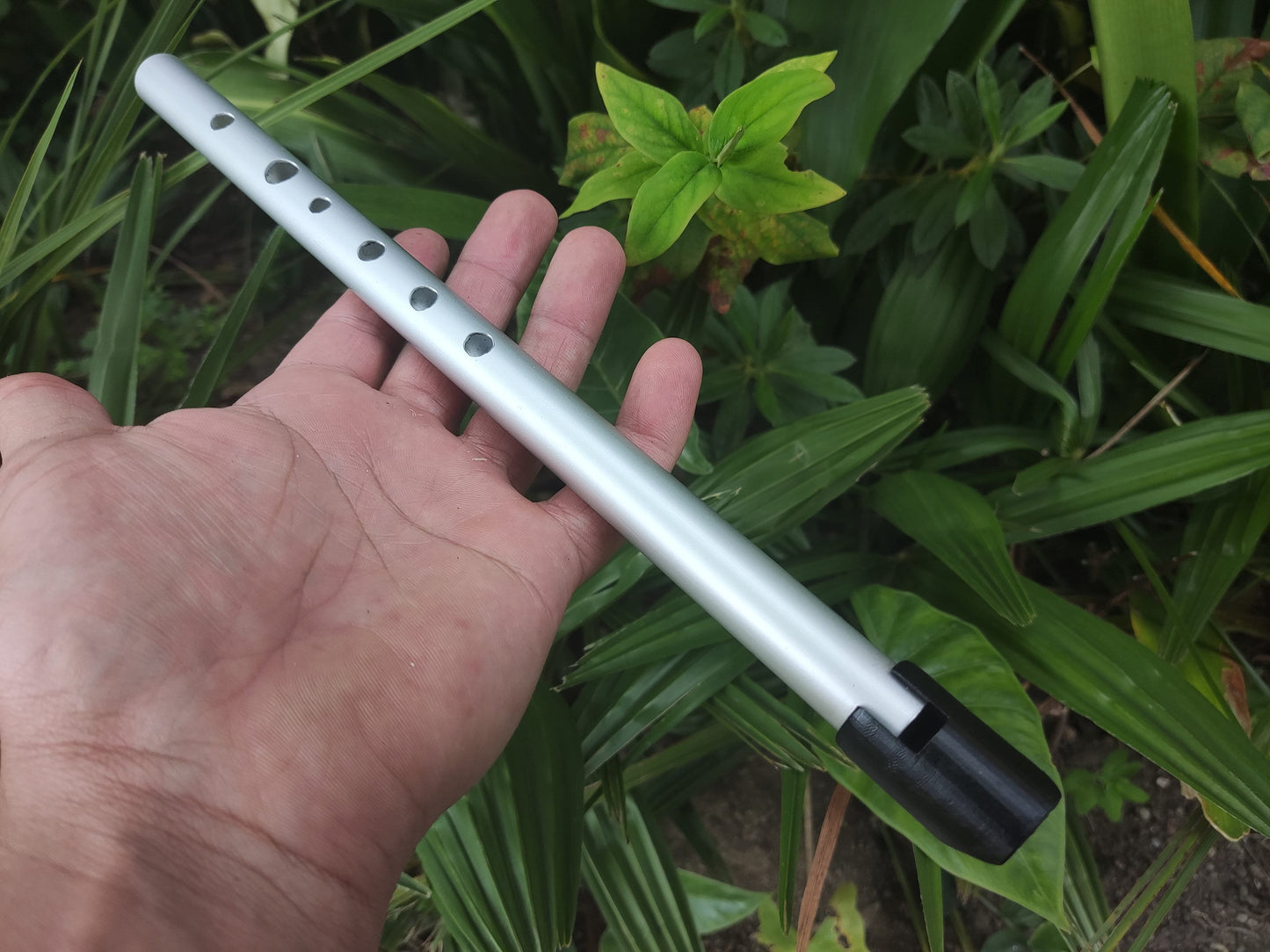 High D Tin Whistle by Rui Gomes | Penny whistle in D made with Aluminium, suitable for Celtic and Irish Music | Gift for Musician