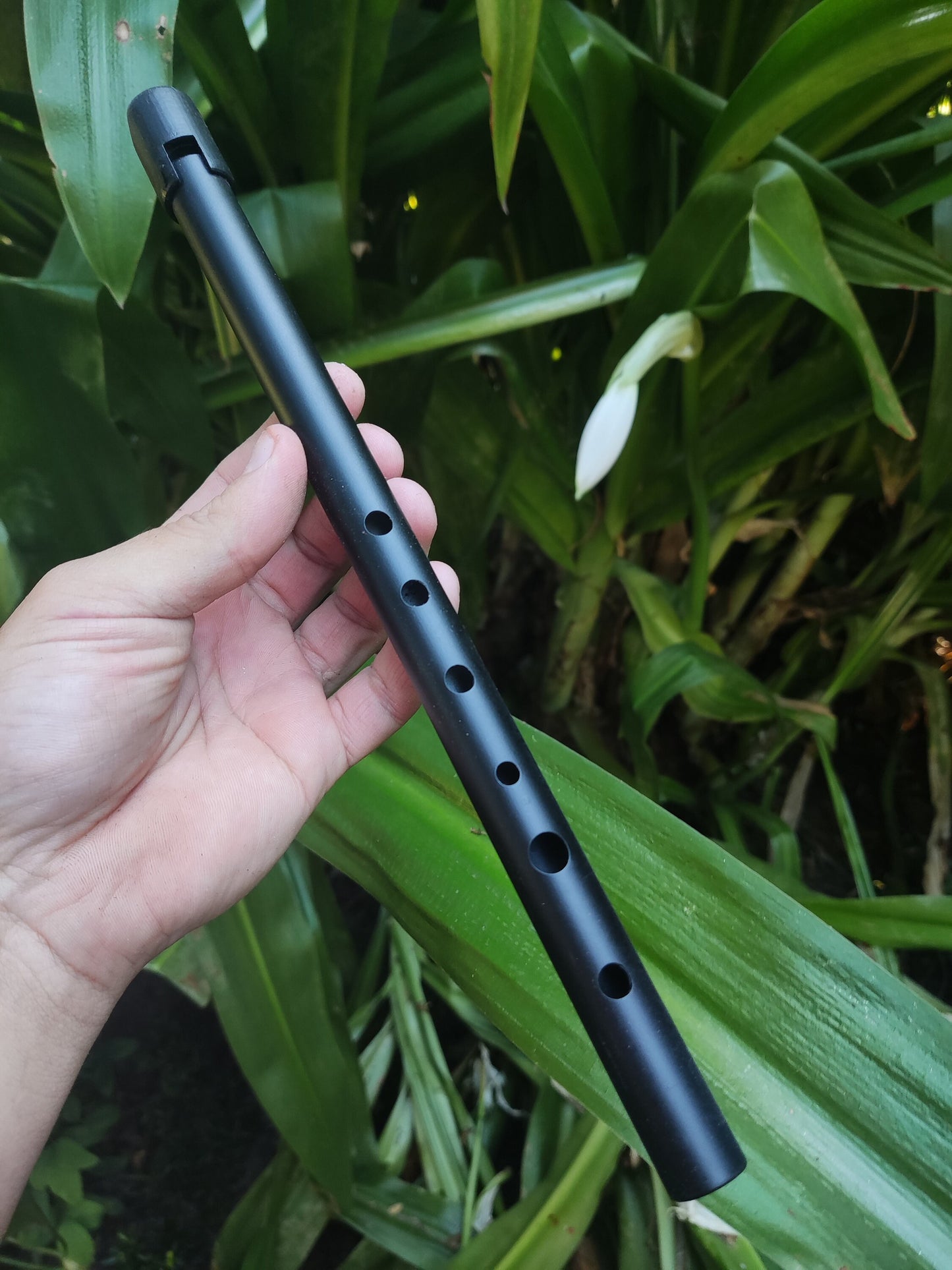 Penny Whistle in D by Rui Gomes | Tin Whistle made with PVC and Resin | Irish-style Fipple Flute for Folk and World Music | Quality plastic