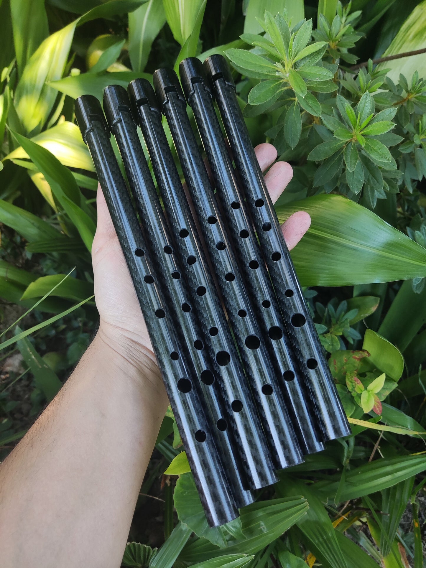 Carbon Fiber High D Whistle | Handmade Tin Whistle by Rui Gomes | Concert quality instrument | Gift for Musician