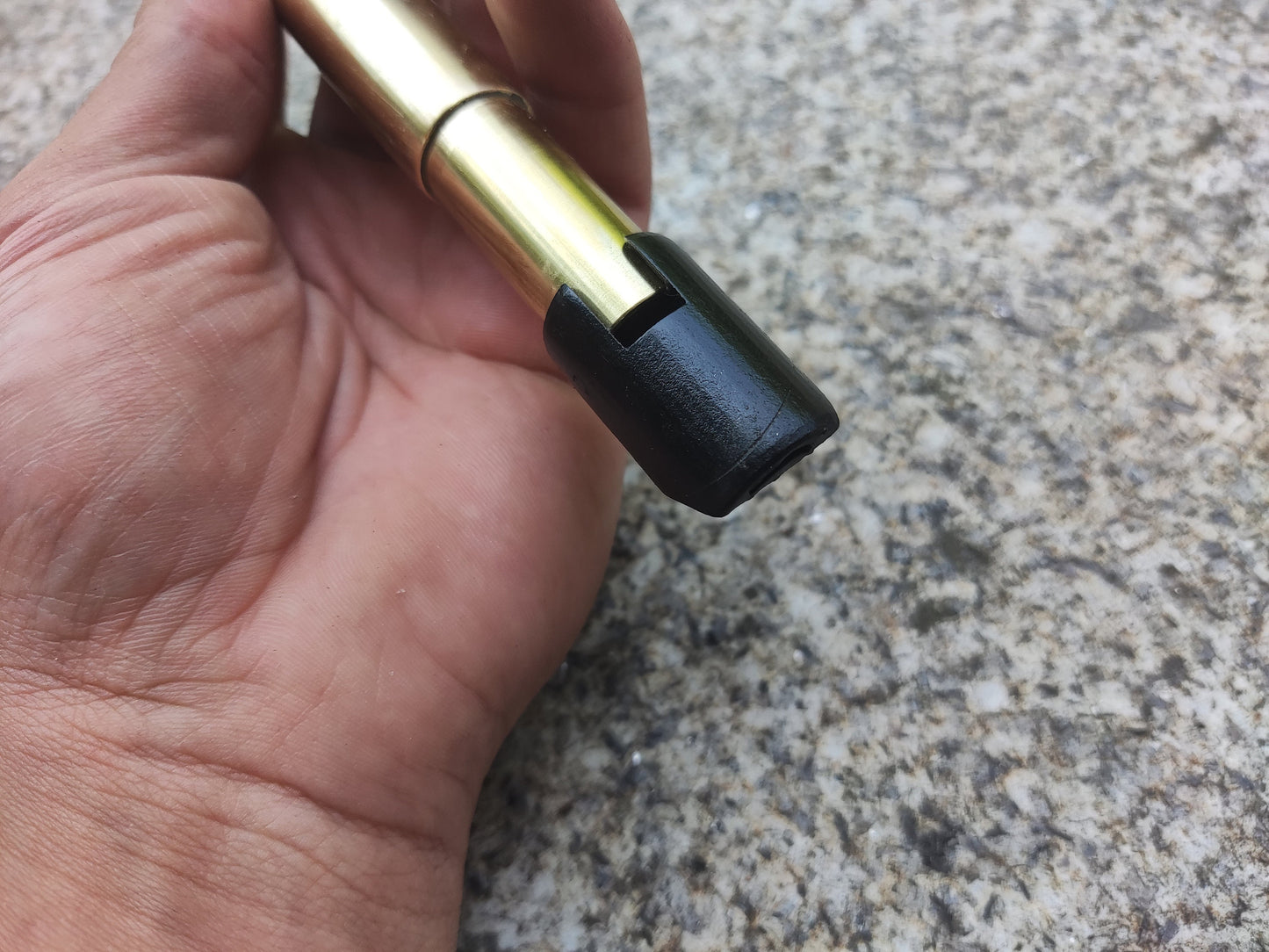 Penny Whistle in high C. Handmade tunable Tin Whistle, for Irish, celtic and Folk Music | Brass Flute by Rui Gomes