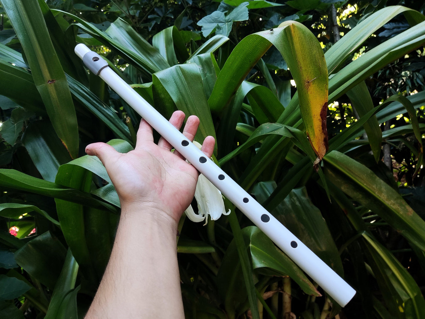 Transverse Flute in the key of F | Simple PVC Flute concert tuned at A440 | Handmade Flute suitable for Folk and Irish Music | Rui Gomes