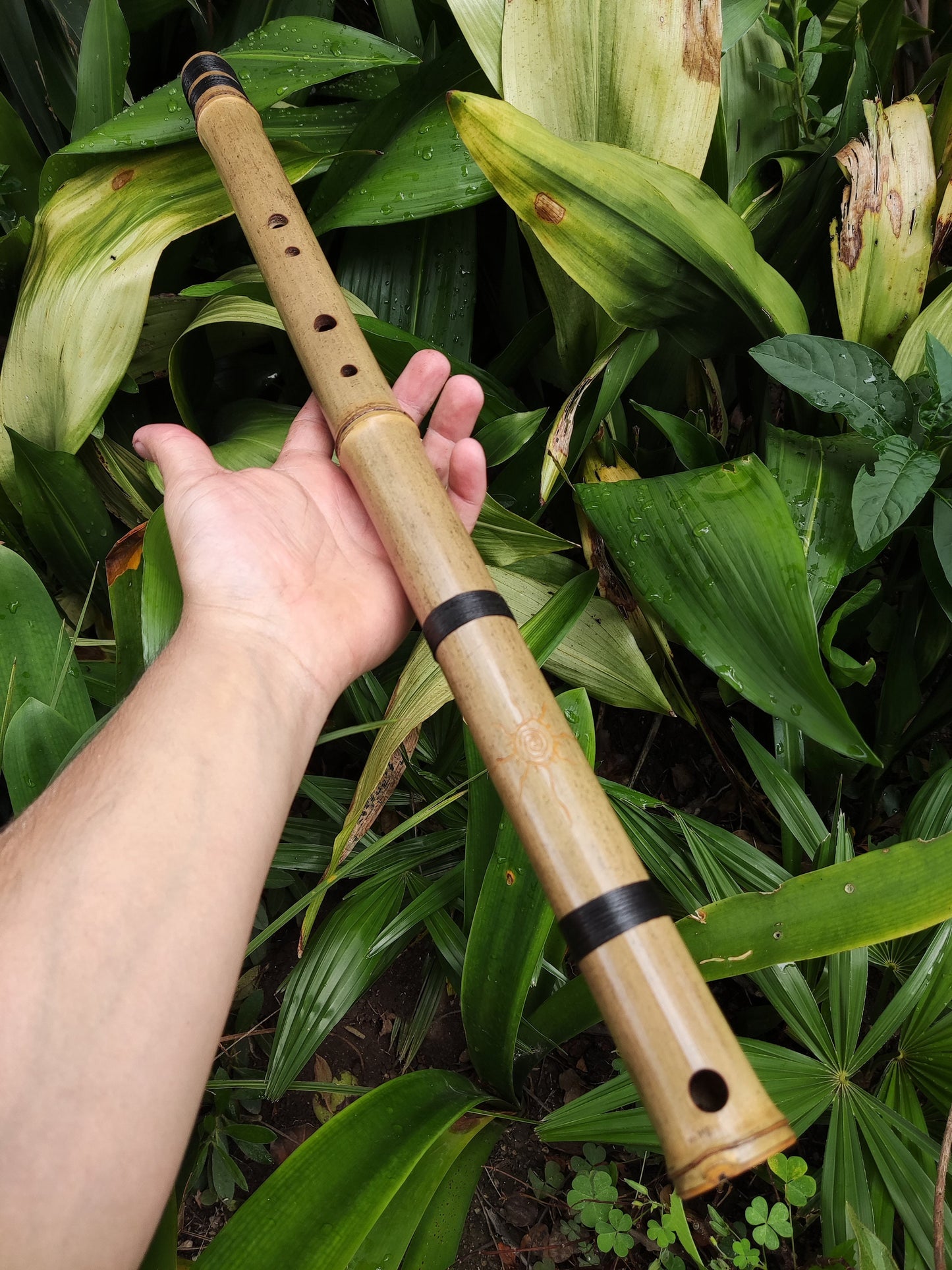 Egyptian Flute in low C, deep meditative bamboo flute with an exotic scale for sound healing and deep meditation