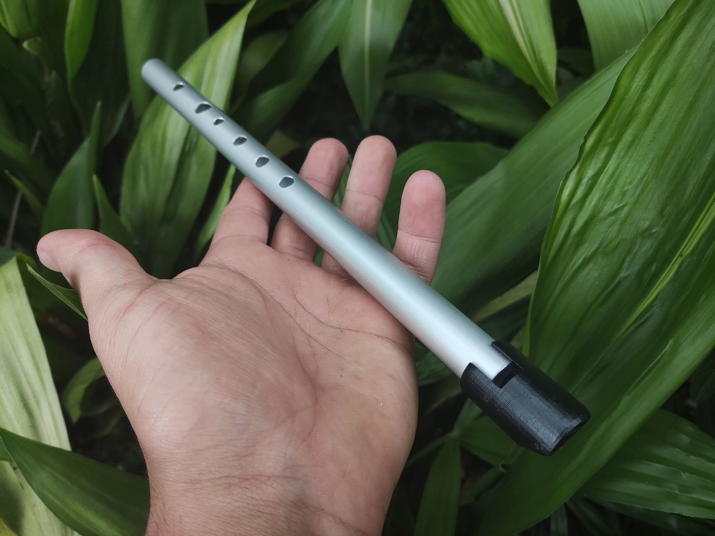 High D Tin Whistle by Rui Gomes | Penny whistle in D made with Aluminium, suitable for Celtic and Irish Music | Gift for Musician