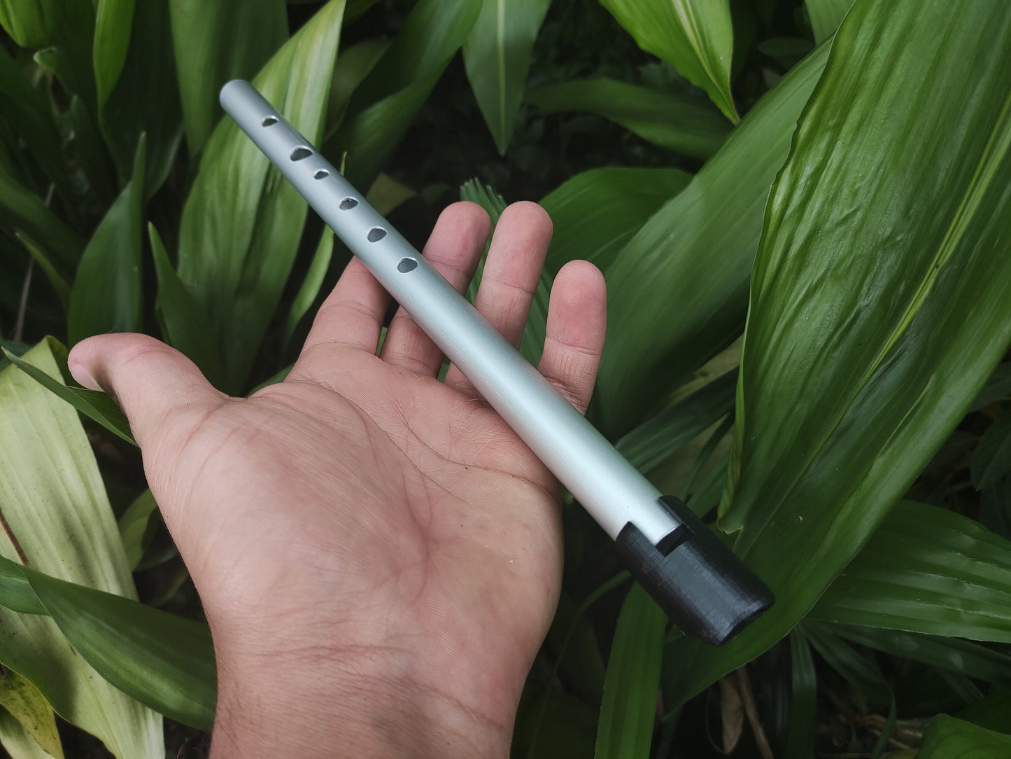 High D Tin Whistle by Rui Gomes | Penny whistle in D made with Aluminium, suitable for Celtic and Irish Music | Gift for Musician