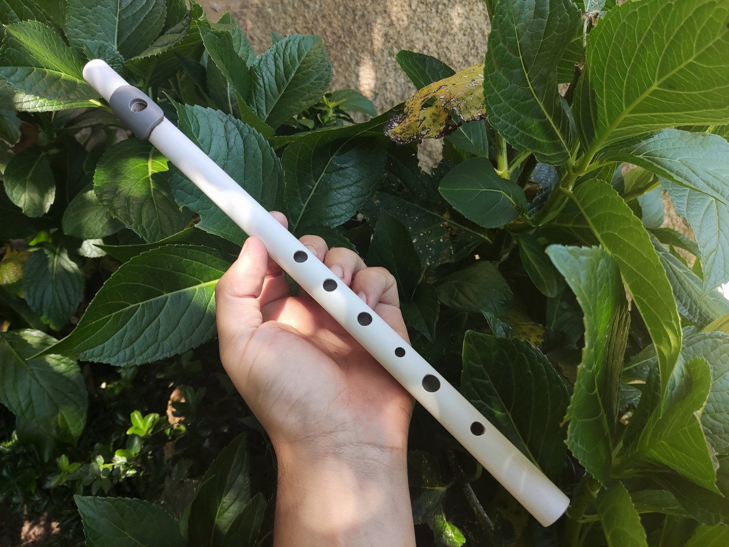 Handmade PVC Flute in C | Simple Piccolo, concert tuned at A440 | Pocket Student Soprano Transverse Flute | Gift for Musician | Rui Gomes