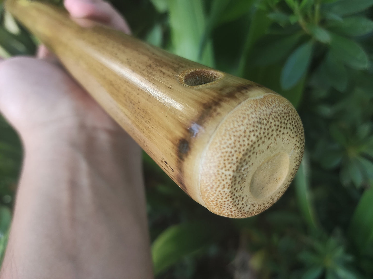 Intuitive Handmade Bamboo Flute in Low B for Deep Meditation and Sound Healing with Japanese Akebono Scale | Transverse flute for Beginners