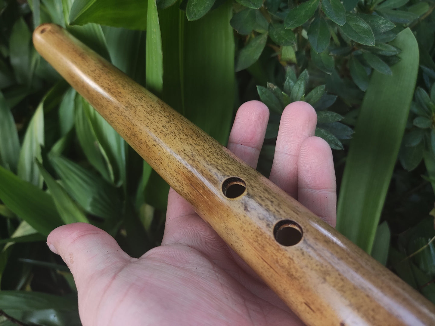 Intuitive Handmade Bamboo Flute in Low B for Deep Meditation and Sound Healing with Japanese Akebono Scale | Transverse flute for Beginners