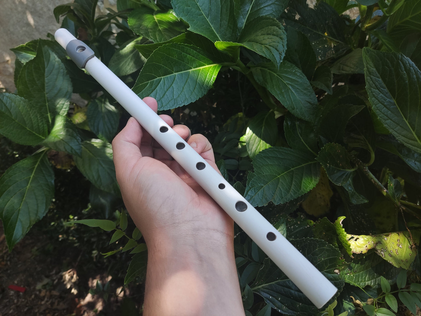 Handmade PVC Flute in C | Simple Piccolo, concert tuned at A440 | Pocket Student Soprano Transverse Flute | Gift for Musician | Rui Gomes