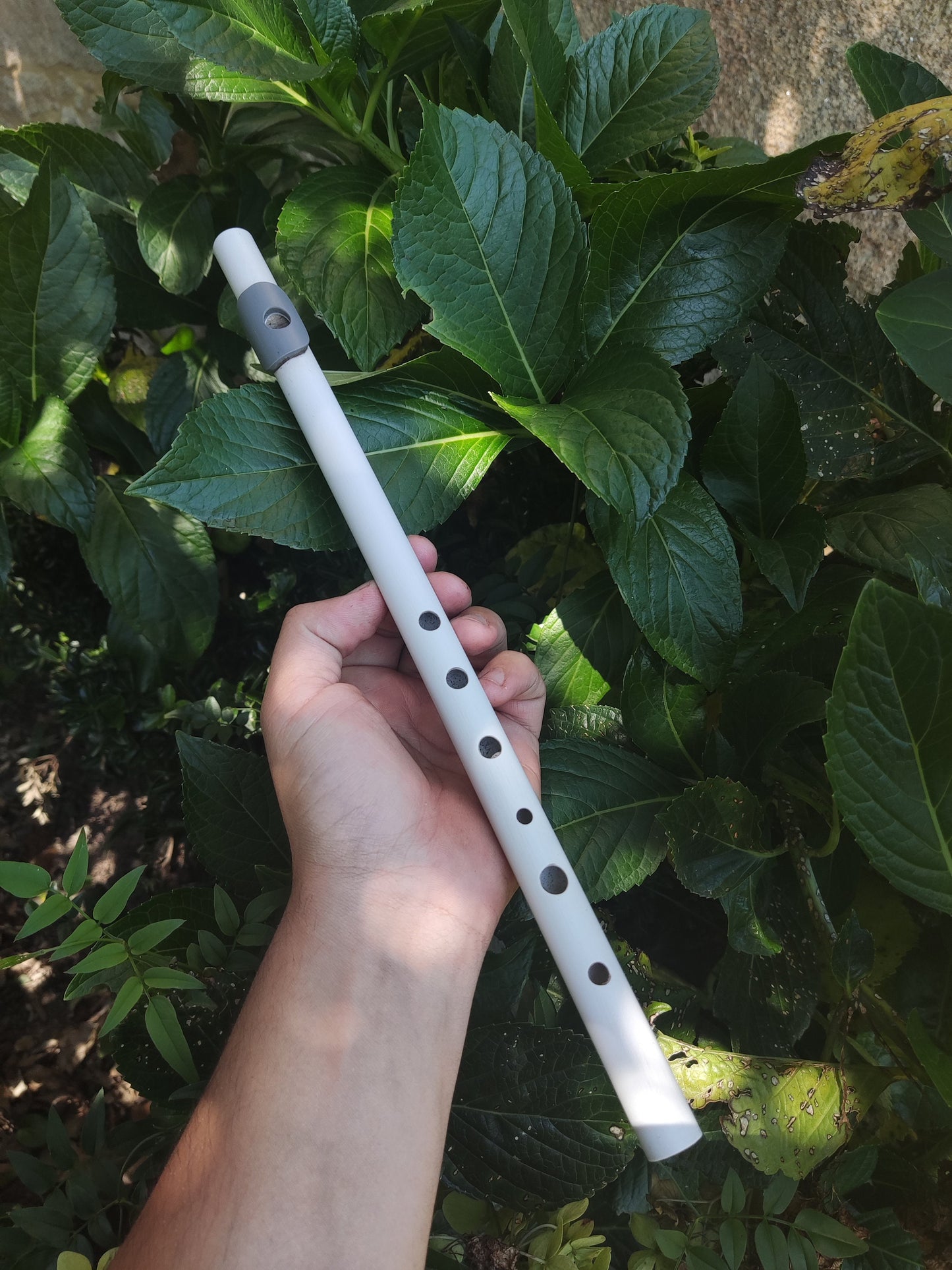 Handmade PVC Flute in C | Simple Piccolo, concert tuned at A440 | Pocket Student Soprano Transverse Flute | Gift for Musician | Rui Gomes
