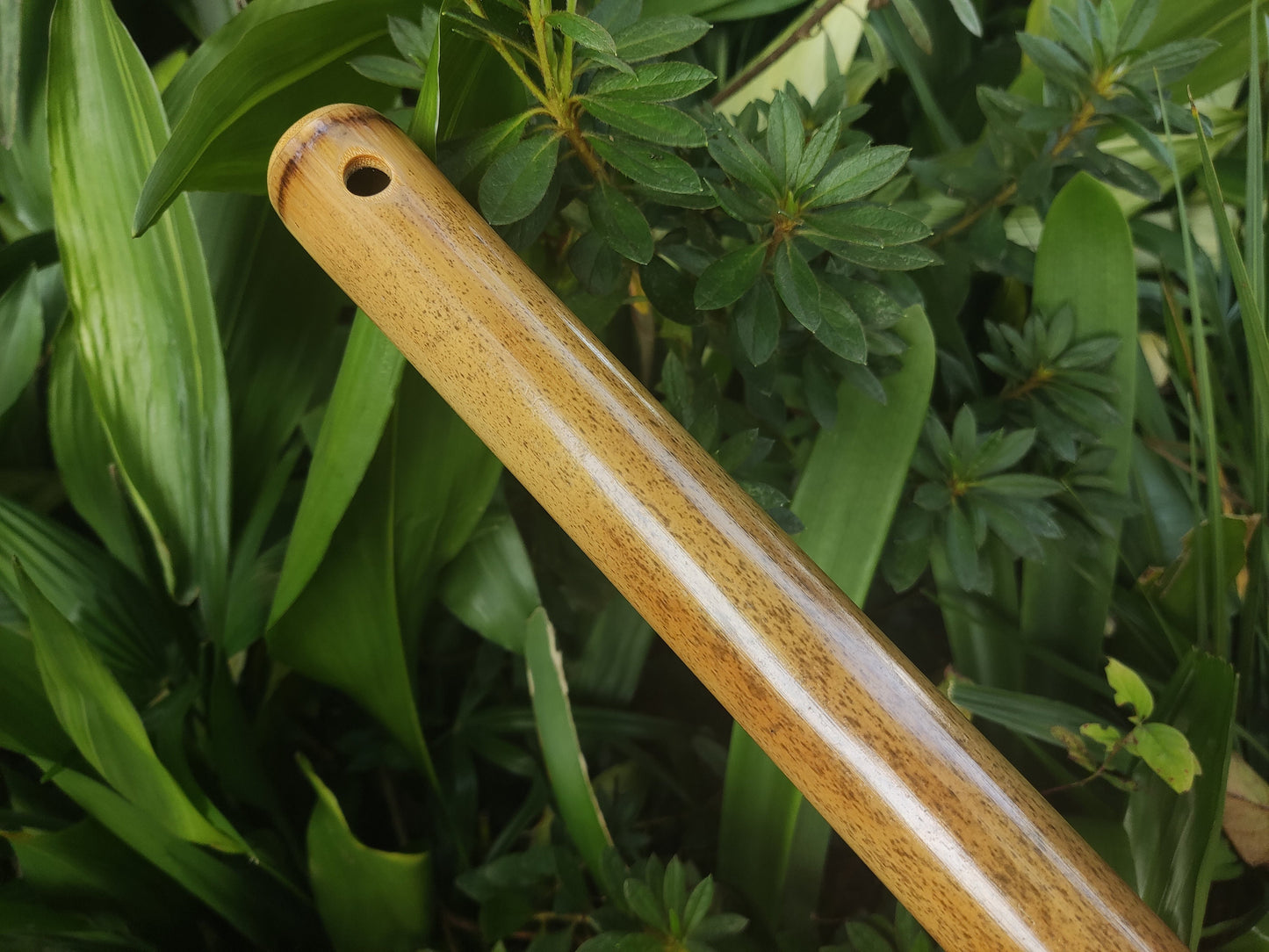 Intuitive Handmade Bamboo Flute in Low B for Deep Meditation and Sound Healing with Japanese Akebono Scale | Transverse flute for Beginners