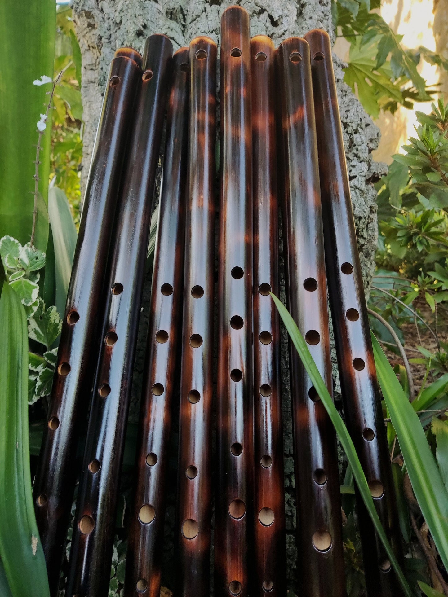 Low D Major Transverse Flute. Handmade out of Bamboo and Concert tuned at A = 440 Hz | Irish flute or Bansuri alternative by Rui Gomes