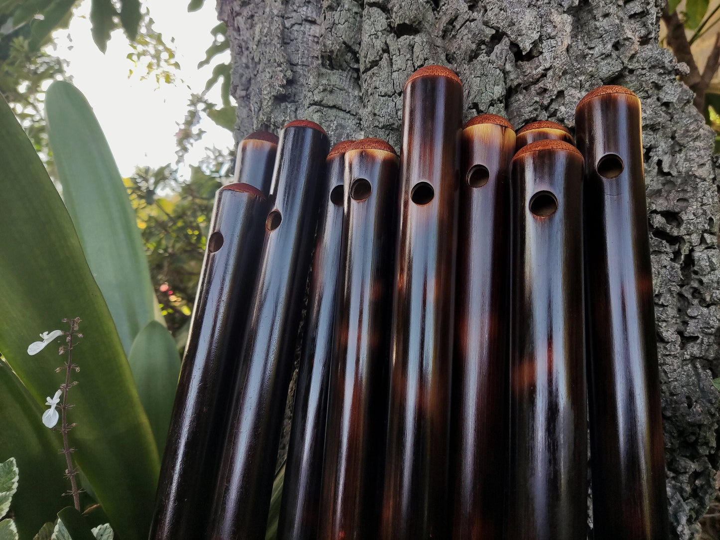 Low D Major Transverse Flute. Handmade out of Bamboo and Concert tuned at A = 440 Hz | Irish flute or Bansuri alternative by Rui Gomes