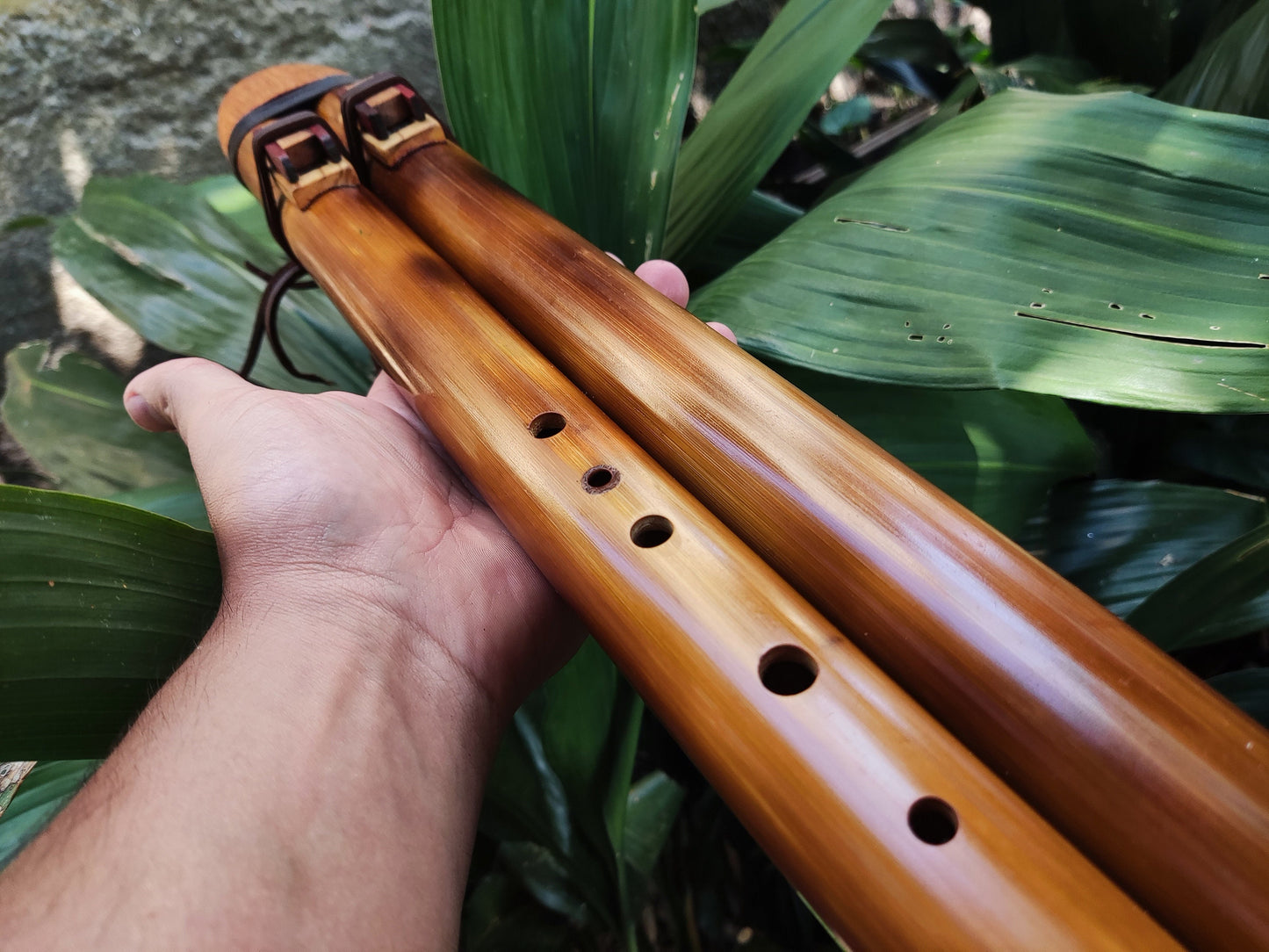 Low E Aeolean Drone Flute built in the Native American Style
