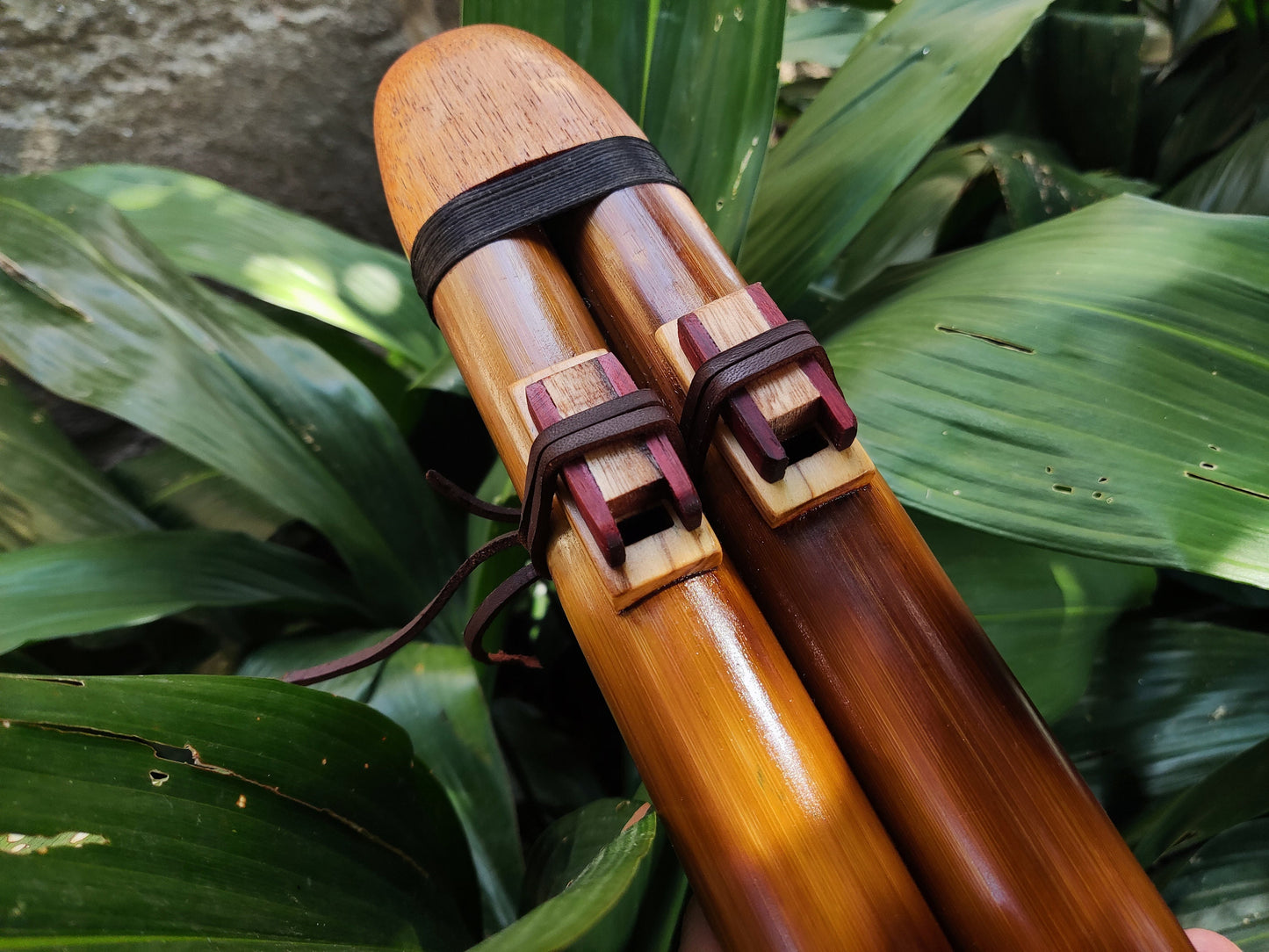 Low E Aeolean Drone Flute built in the Native American Style