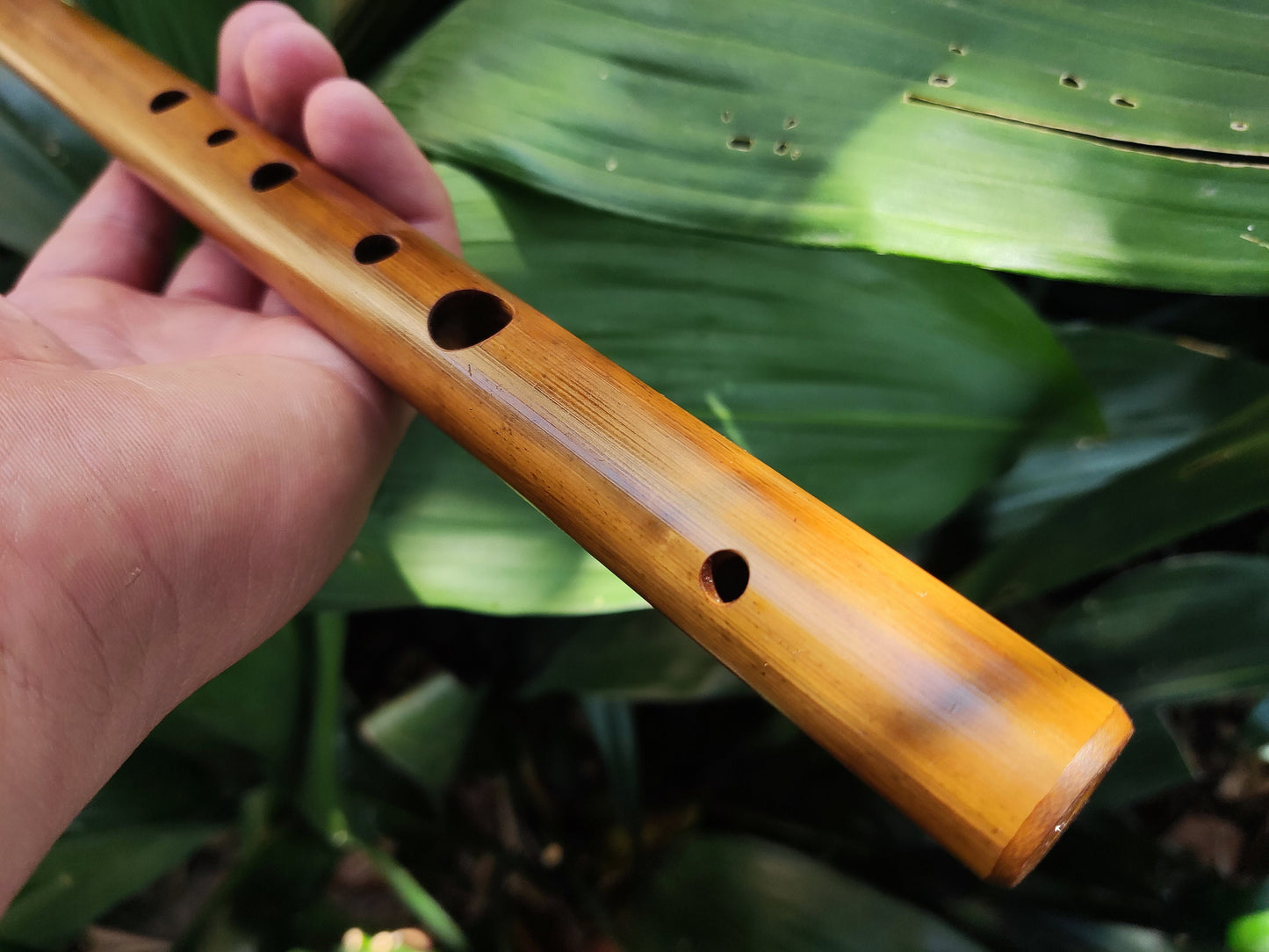 The Arabian Whistle! Handmade Whistle in A# with an Arabian scale.  Bamboo flute with an Intuitive Middle Eastern Scale for Sound Healing