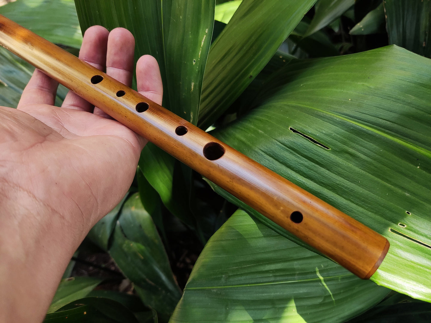 The Arabian Whistle! Handmade Whistle in A# with an Arabian scale.  Bamboo flute with an Intuitive Middle Eastern Scale for Sound Healing
