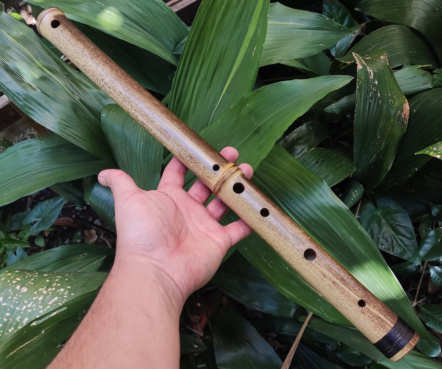 Asavari Raga Bamboo Transverse Flute in the Key of E for Meditation and Sound Journey | Oriental sounds | Gift for Musician | Handmade