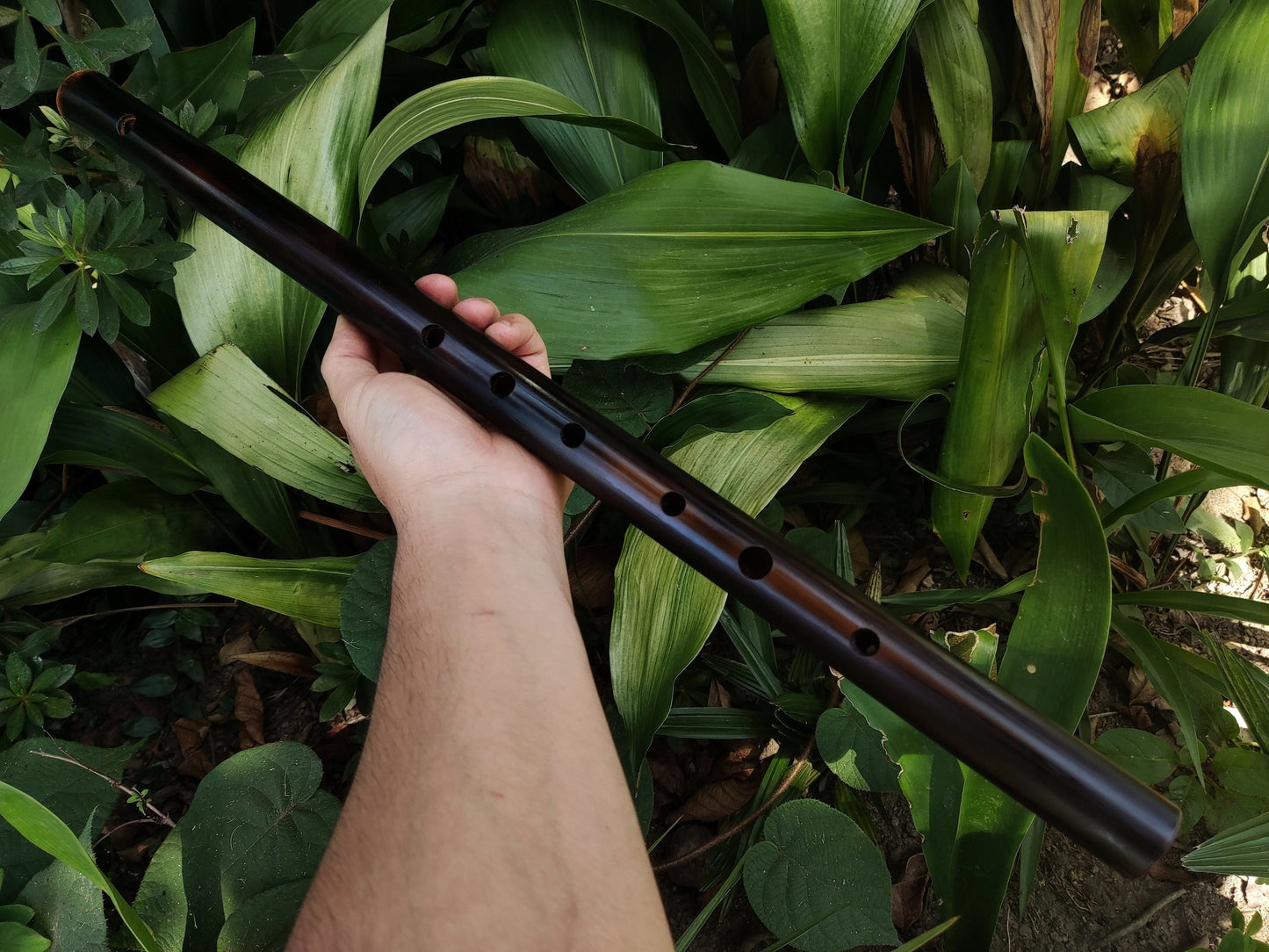Low D Major Transverse Flute. Handmade out of Bamboo and Concert tuned at A = 440 Hz | Irish flute or Bansuri alternative by Rui Gomes