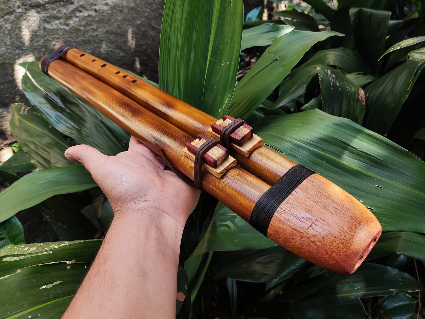 Low E Aeolean Drone Flute built in the Native American Style