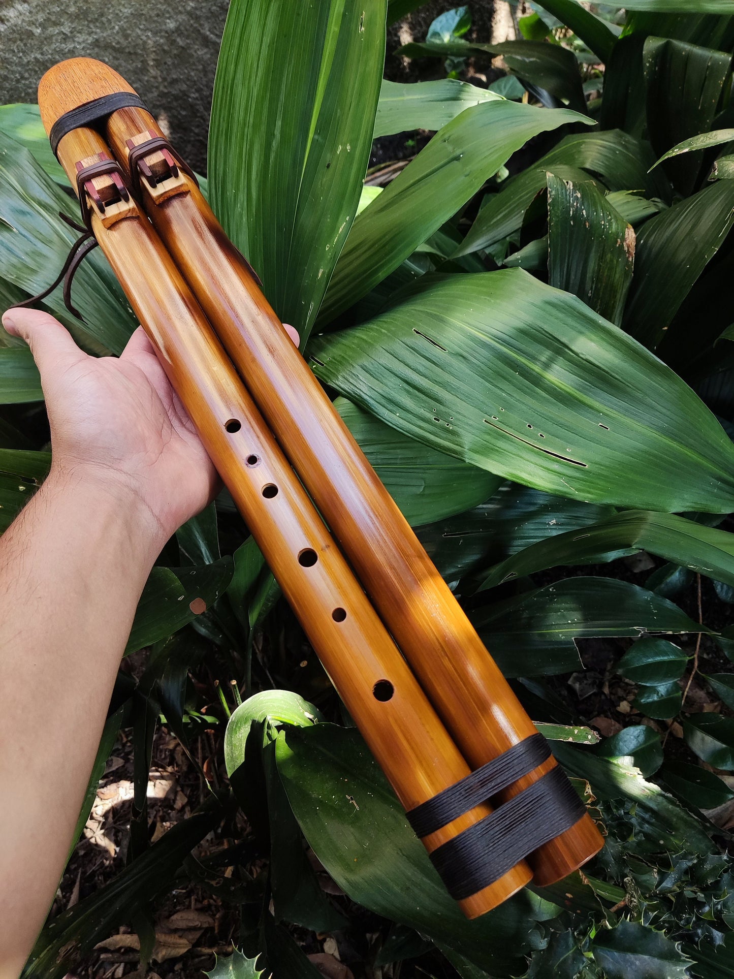 Low E Aeolean Drone Flute built in the Native American Style