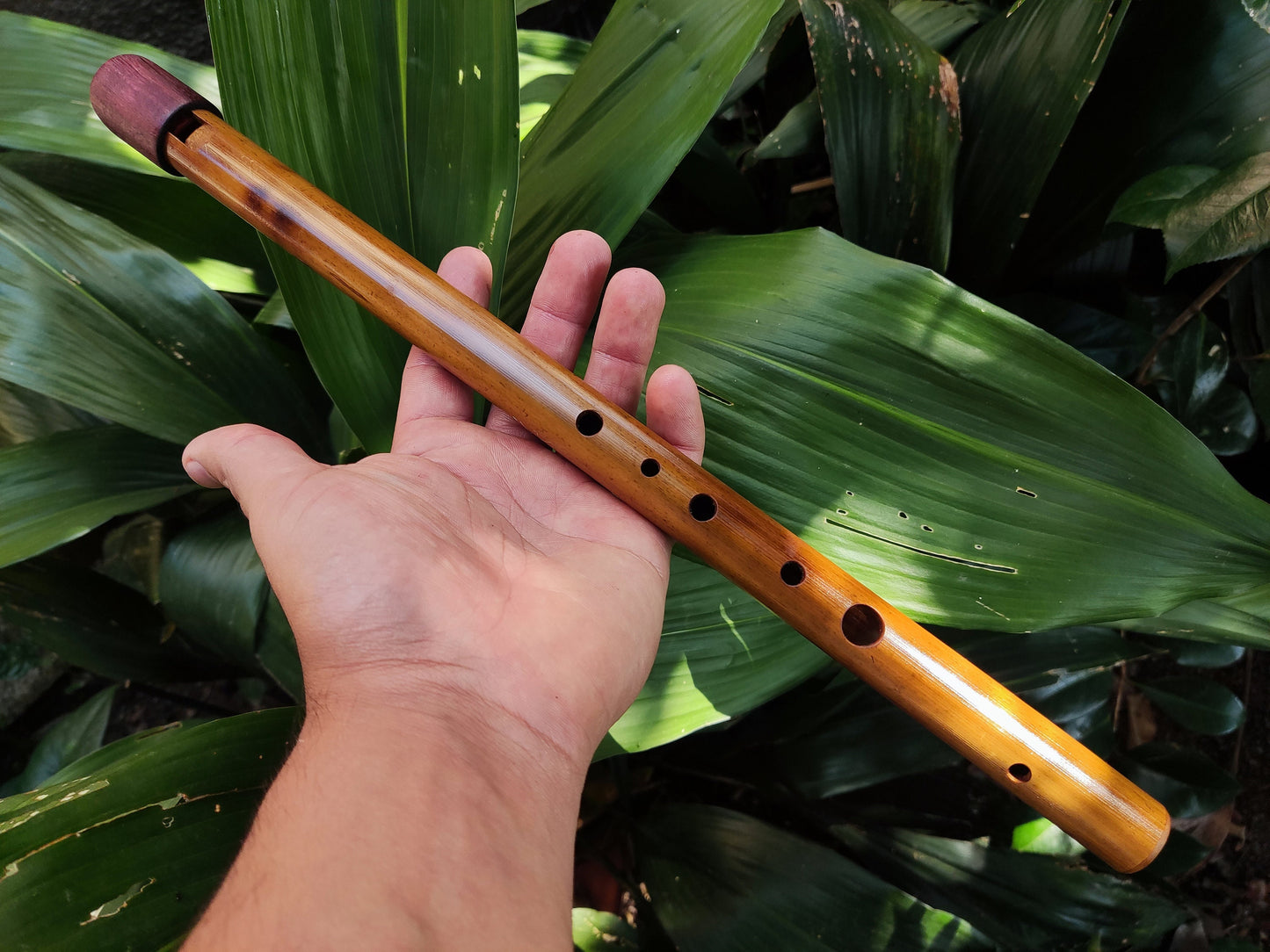 The Arabian Whistle! Handmade Whistle in A# with an Arabian scale.  Bamboo flute with an Intuitive Middle Eastern Scale for Sound Healing