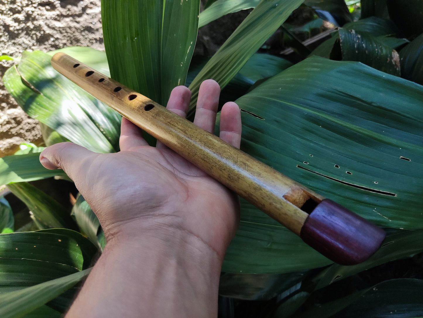 Low A Bamboo Whistle in the Irish Style. Alto whistle in the key of A, handmade out of bamboo | Unique Bamboo Whistle | Gift for Flutist