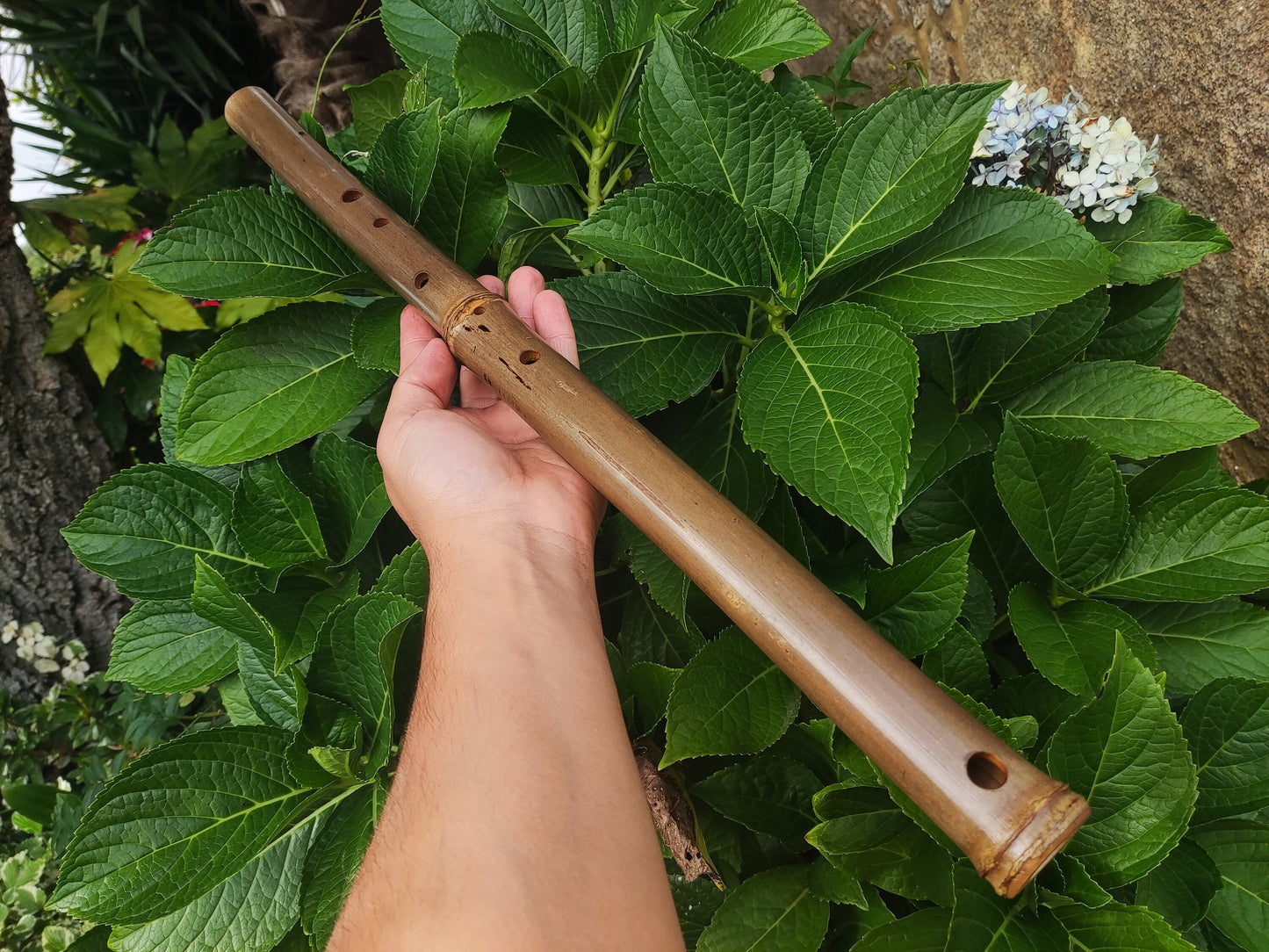 Low D Arabian style Bamboo Flute with a Rustic look and Eastern scale, Deep meditation with an  Ethnic middle eastern feel in Hijaz kar