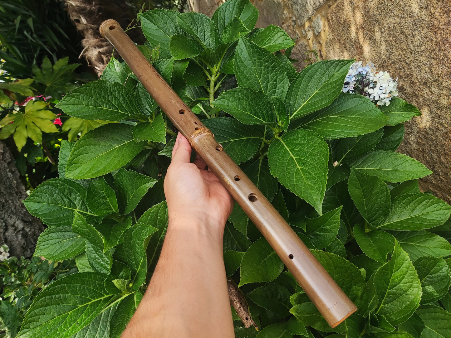 Low D Arabian style Bamboo Flute with a Rustic look and Eastern scale, Deep meditation with an  Ethnic middle eastern feel in Hijaz kar