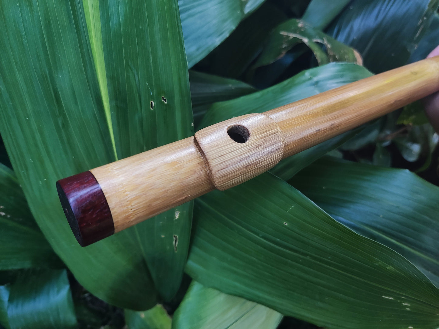 Low D Major Pentatonic Flute with Lip Plate. High Quality bamboo Flute with an Intuitive Scale for Meditation and Improvisation | Rui Gomes