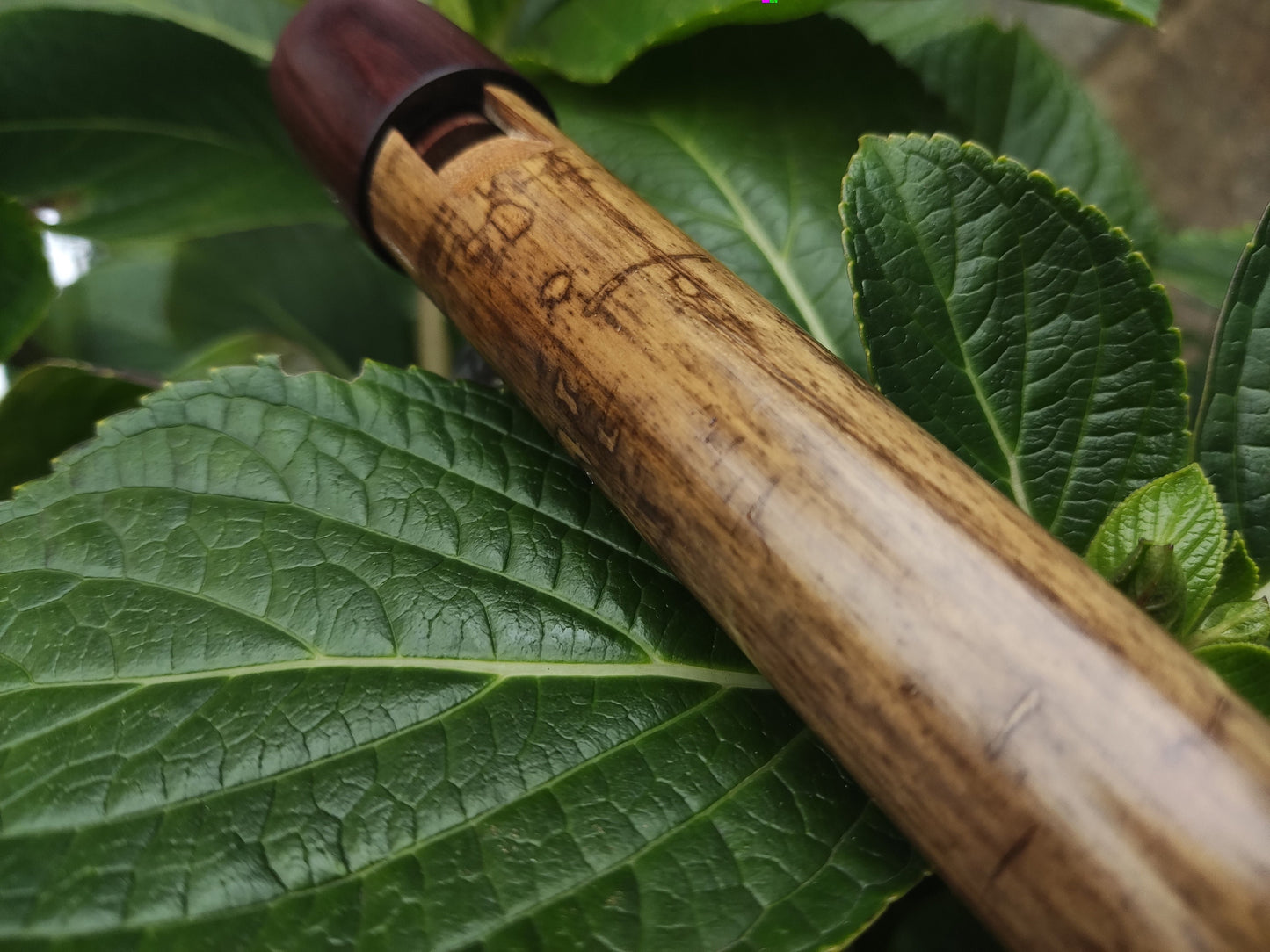 Low G Whistle, handmade in the Irish Style | Concert tuned Alto G bamboo flute tuned to a Major Scale | 6 holes Bamboo Whistle | Rui Gomes