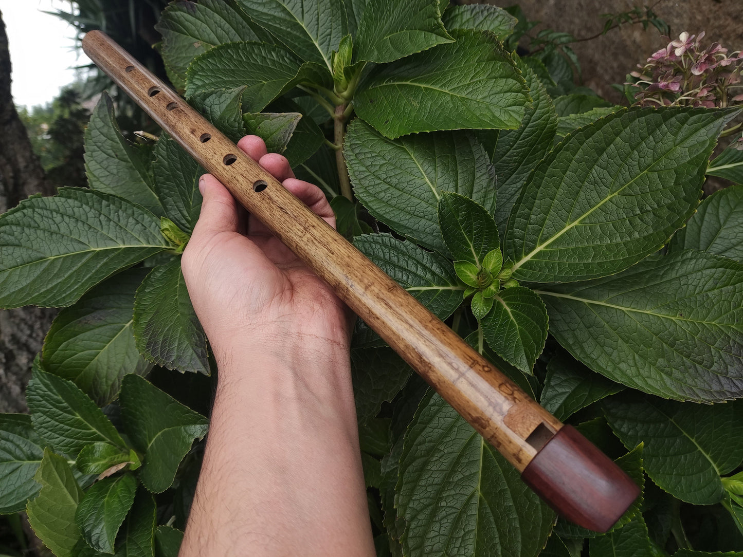 Low G Whistle, handmade in the Irish Style | Concert tuned Alto G bamboo flute tuned to a Major Scale | 6 holes Bamboo Whistle | Rui Gomes