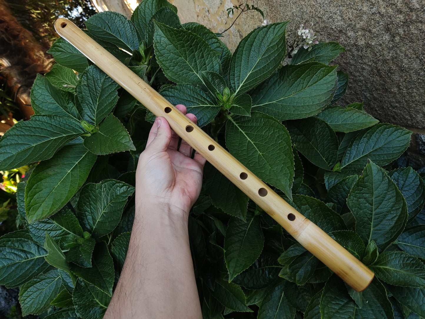 Low D Irish Flute handmade out of Bamboo | Concert quality Flute in the key of D | Gift for Musician | Irish Music | Trad Music | Rui Gomes