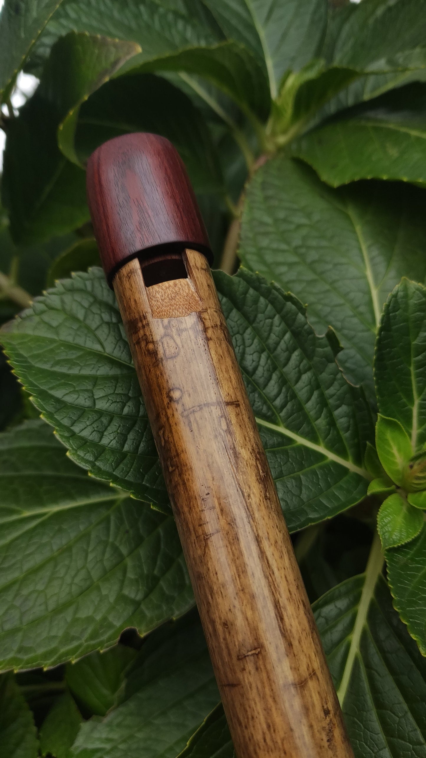 Low G Whistle, handmade in the Irish Style | Concert tuned Alto G bamboo flute tuned to a Major Scale | 6 holes Bamboo Whistle | Rui Gomes