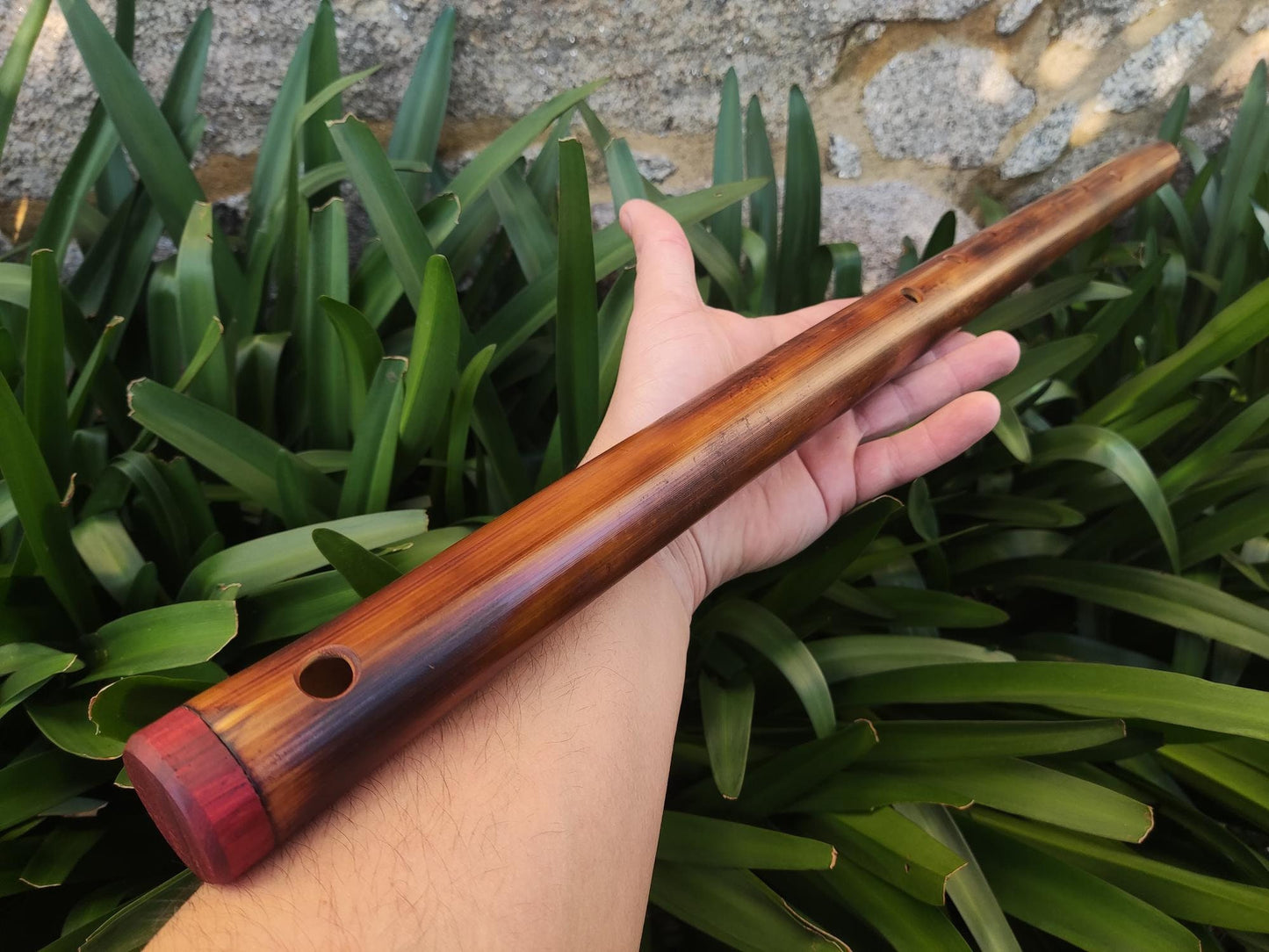 Low B Major Scale Bamboo Flute | 6-hole Concert tuned Flute for Folk | Bansuri equivalent for western music | Handmade by Rui Gomes