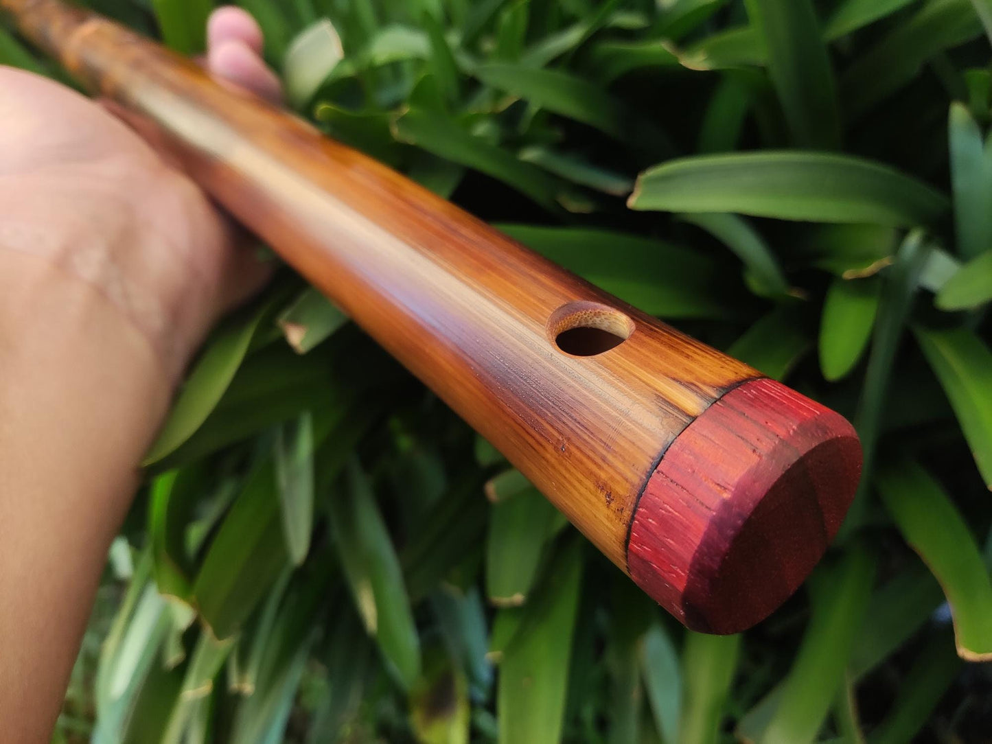 Low B Major Scale Bamboo Flute | 6-hole Concert tuned Flute for Folk | Bansuri equivalent for western music | Handmade by Rui Gomes