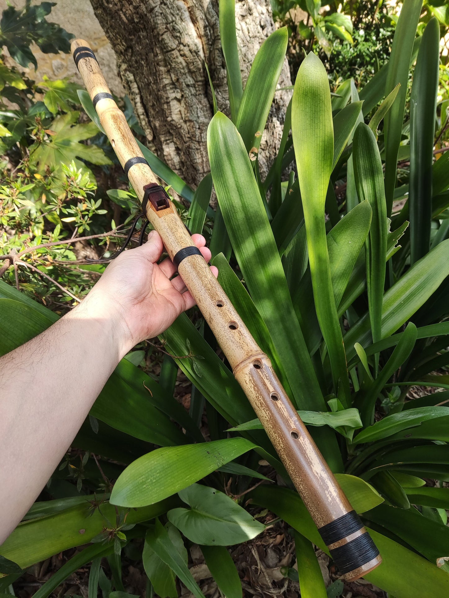 The Crooked flute! Native American Style bamboo flute. Easy to play Flute for Meditation and Sound Healing | Gift for Musician |  Rui Gomes