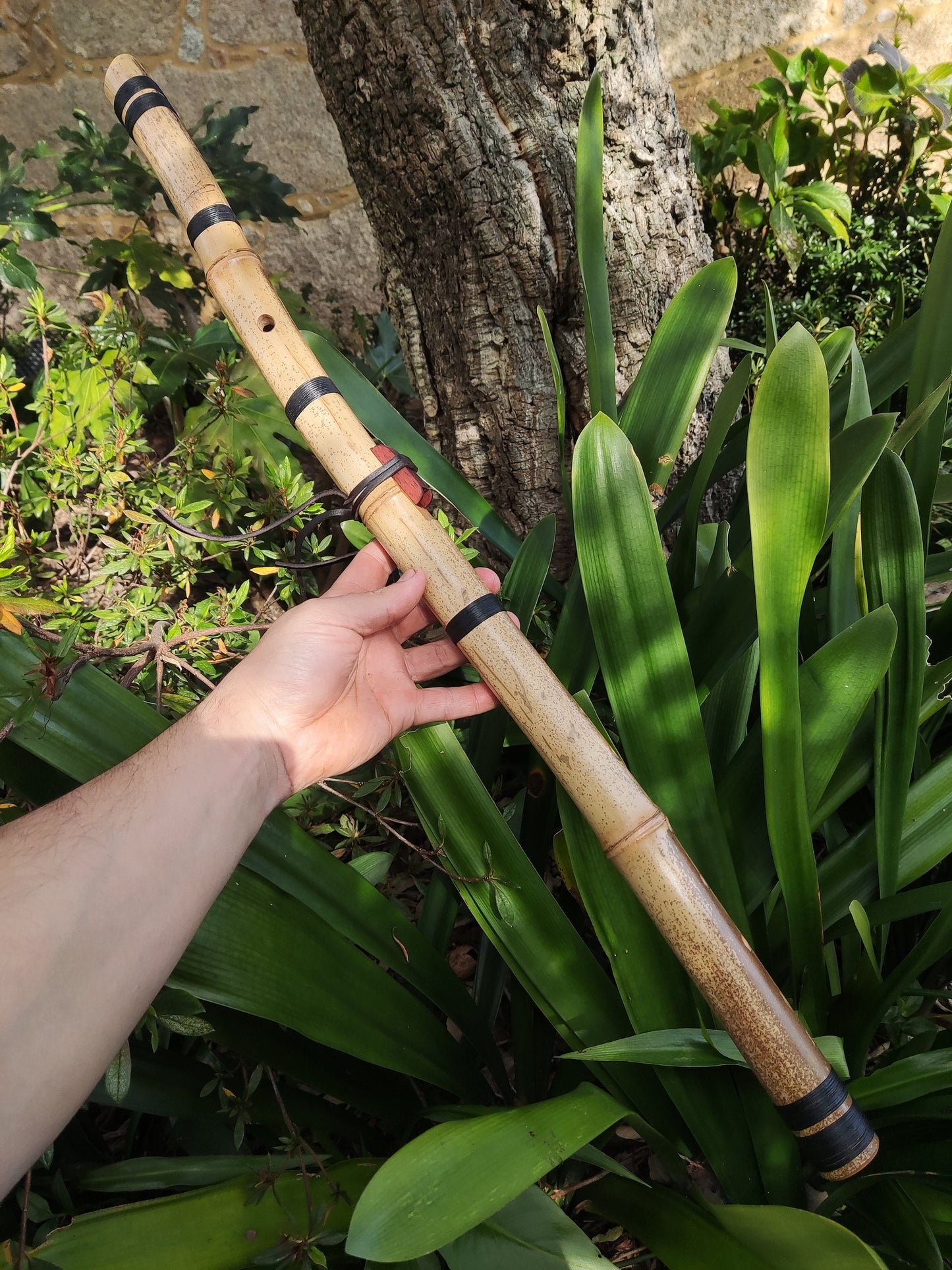 The Crooked flute! Native American Style bamboo flute. Easy to play Flute for Meditation and Sound Healing | Gift for Musician |  Rui Gomes