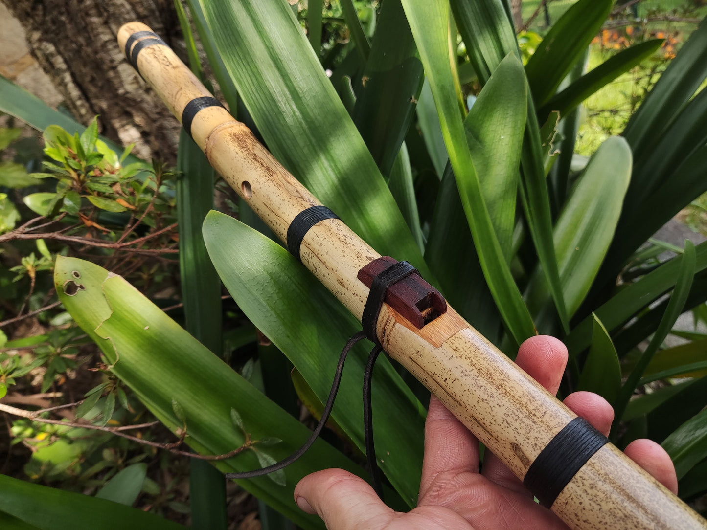 The Crooked flute! Native American Style bamboo flute. Easy to play Flute for Meditation and Sound Healing | Gift for Musician |  Rui Gomes