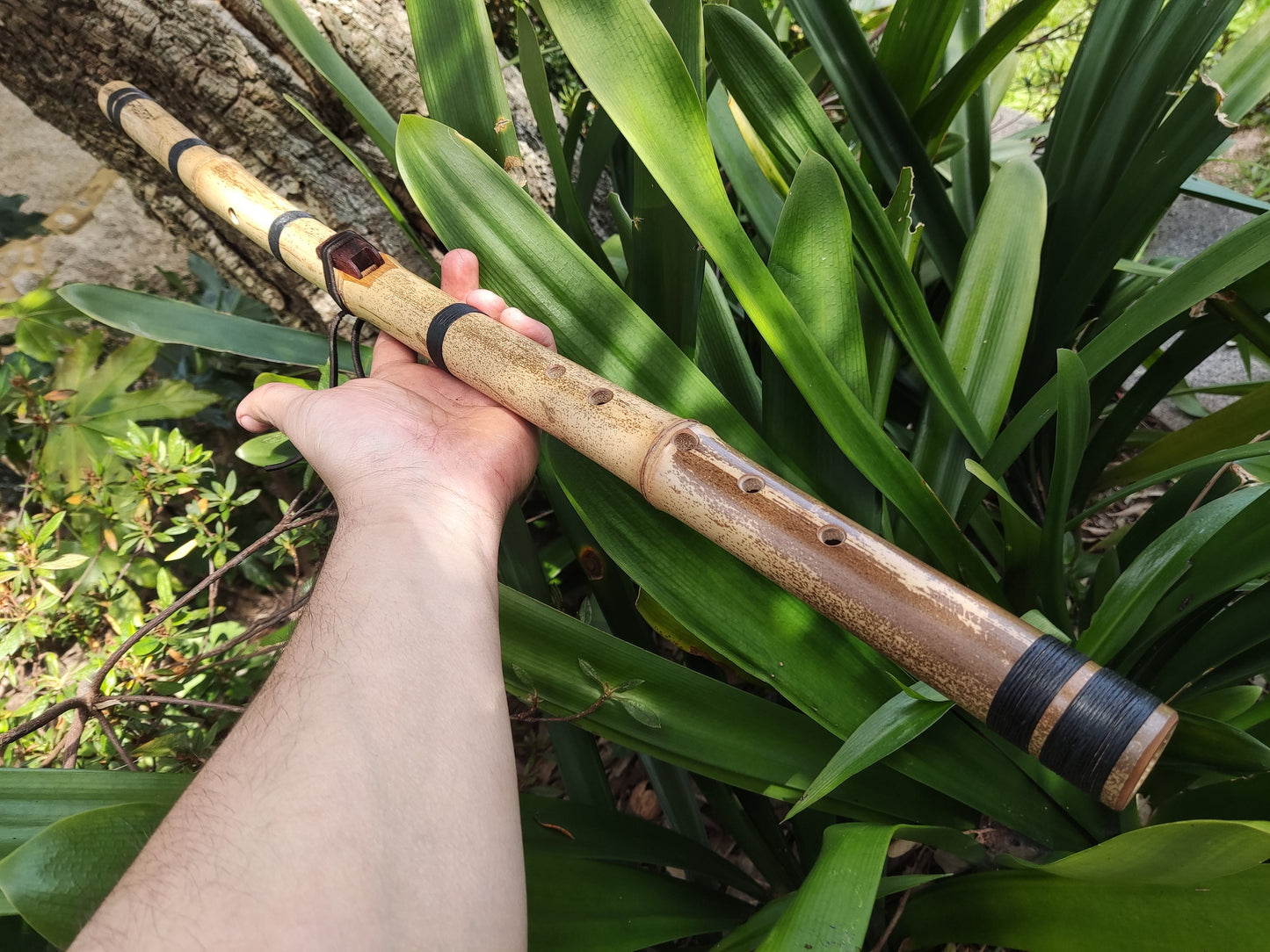 The Crooked flute! Native American Style bamboo flute. Easy to play Flute for Meditation and Sound Healing | Gift for Musician |  Rui Gomes