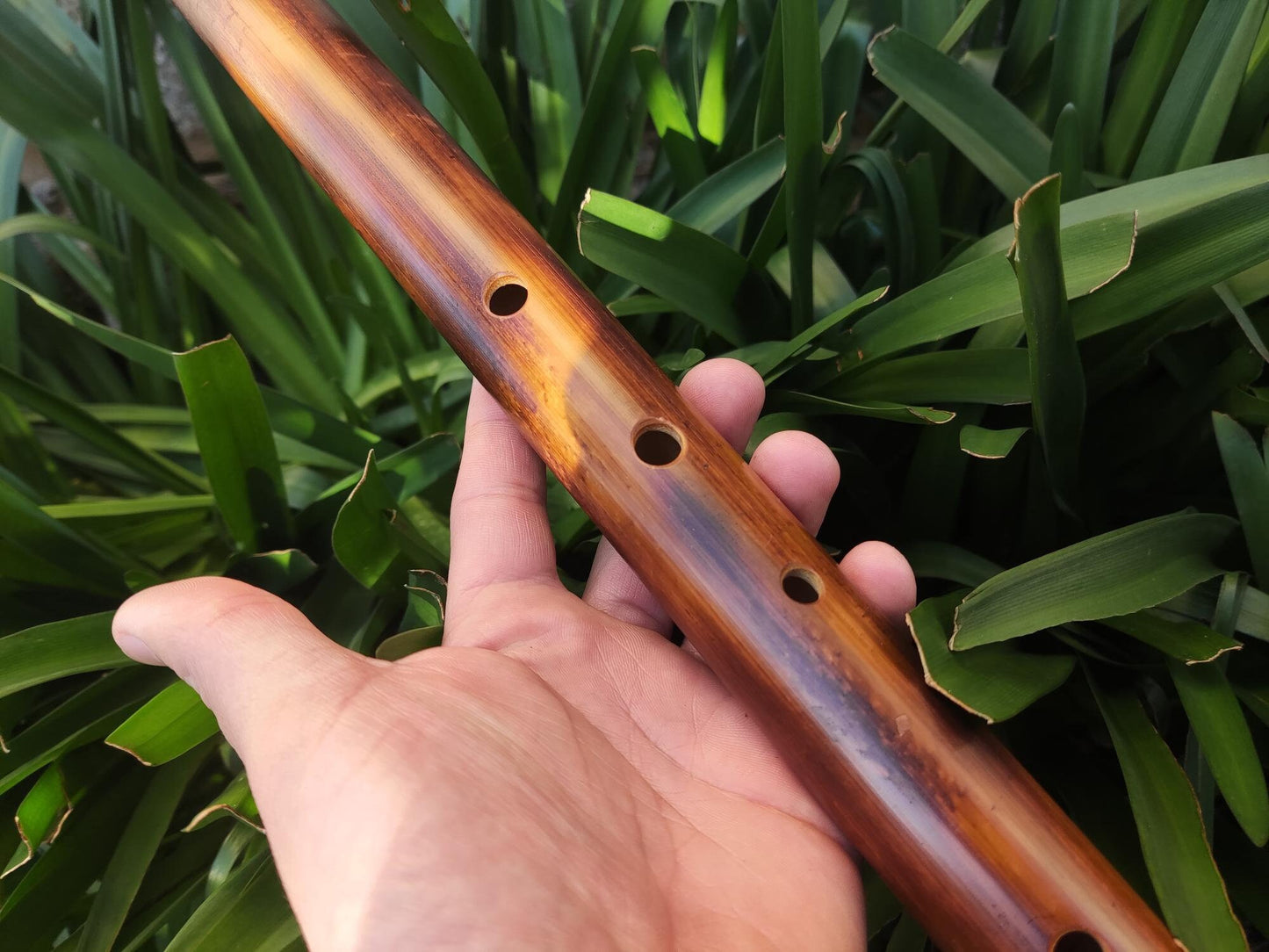 Low B Major Scale Bamboo Flute | 6-hole Concert tuned Flute for Folk | Bansuri equivalent for western music | Handmade by Rui Gomes