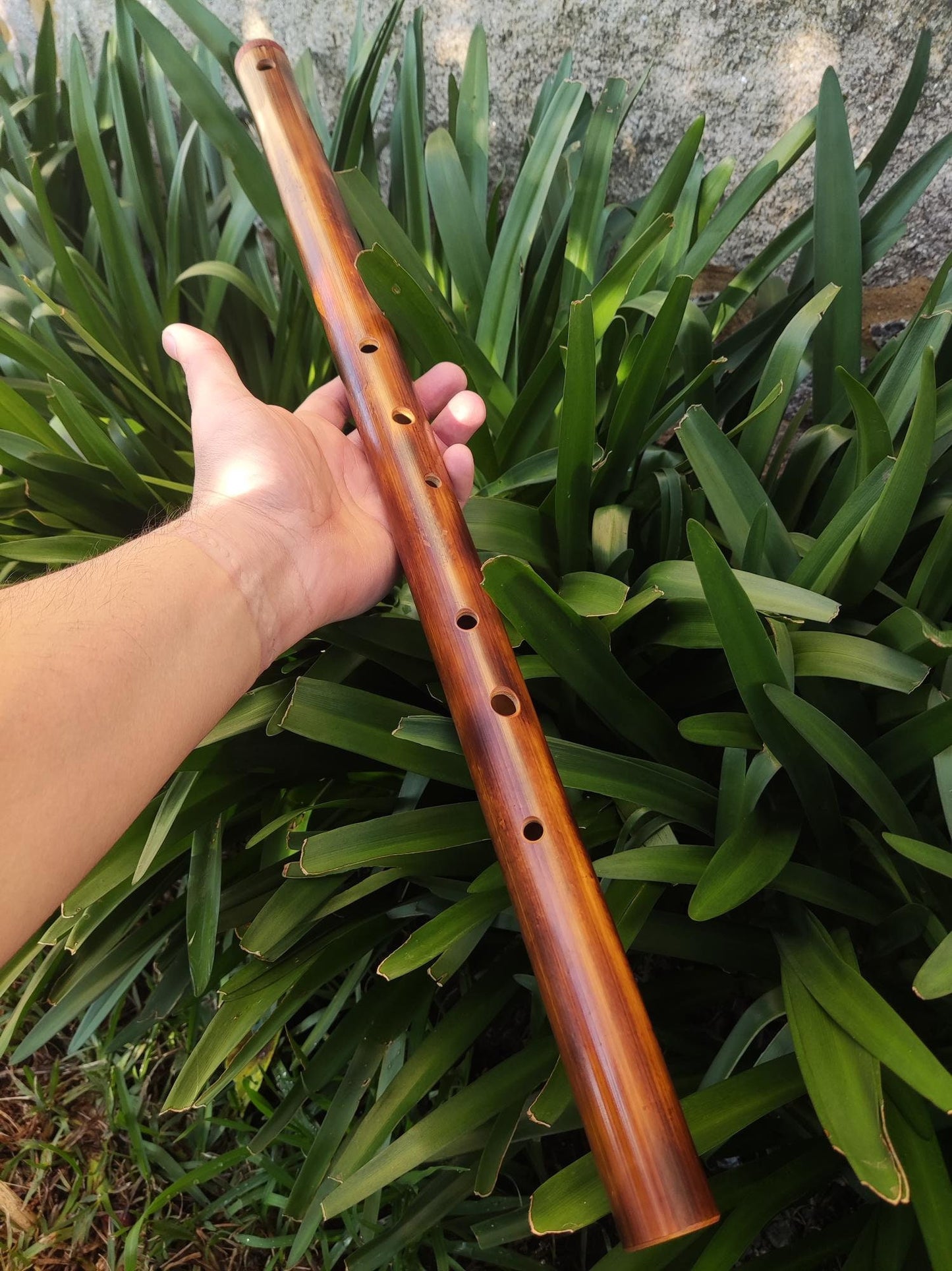 Low B Major Scale Bamboo Flute | 6-hole Concert tuned Flute for Folk | Bansuri equivalent for western music | Handmade by Rui Gomes
