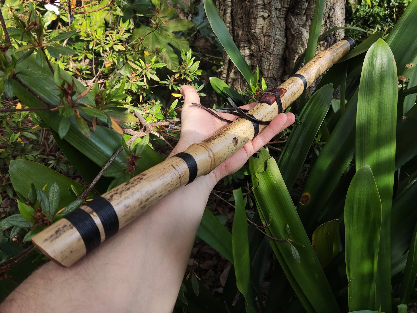 The Crooked flute! Native American Style bamboo flute. Easy to play Flute for Meditation and Sound Healing | Gift for Musician |  Rui Gomes