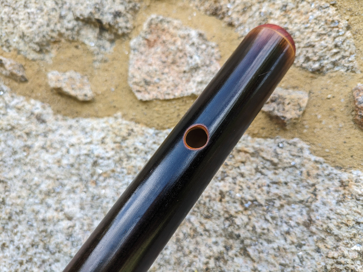 Low D Major Transverse Flute. Handmade out of Bamboo and Concert tuned at A = 440 Hz | Irish flute or Bansuri alternative by Rui Gomes