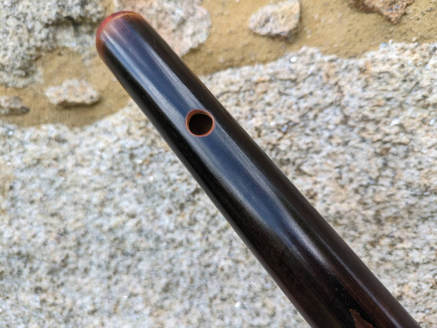 Low D Major Transverse Flute. Handmade out of Bamboo and Concert tuned at A = 440 Hz | Irish flute or Bansuri alternative by Rui Gomes