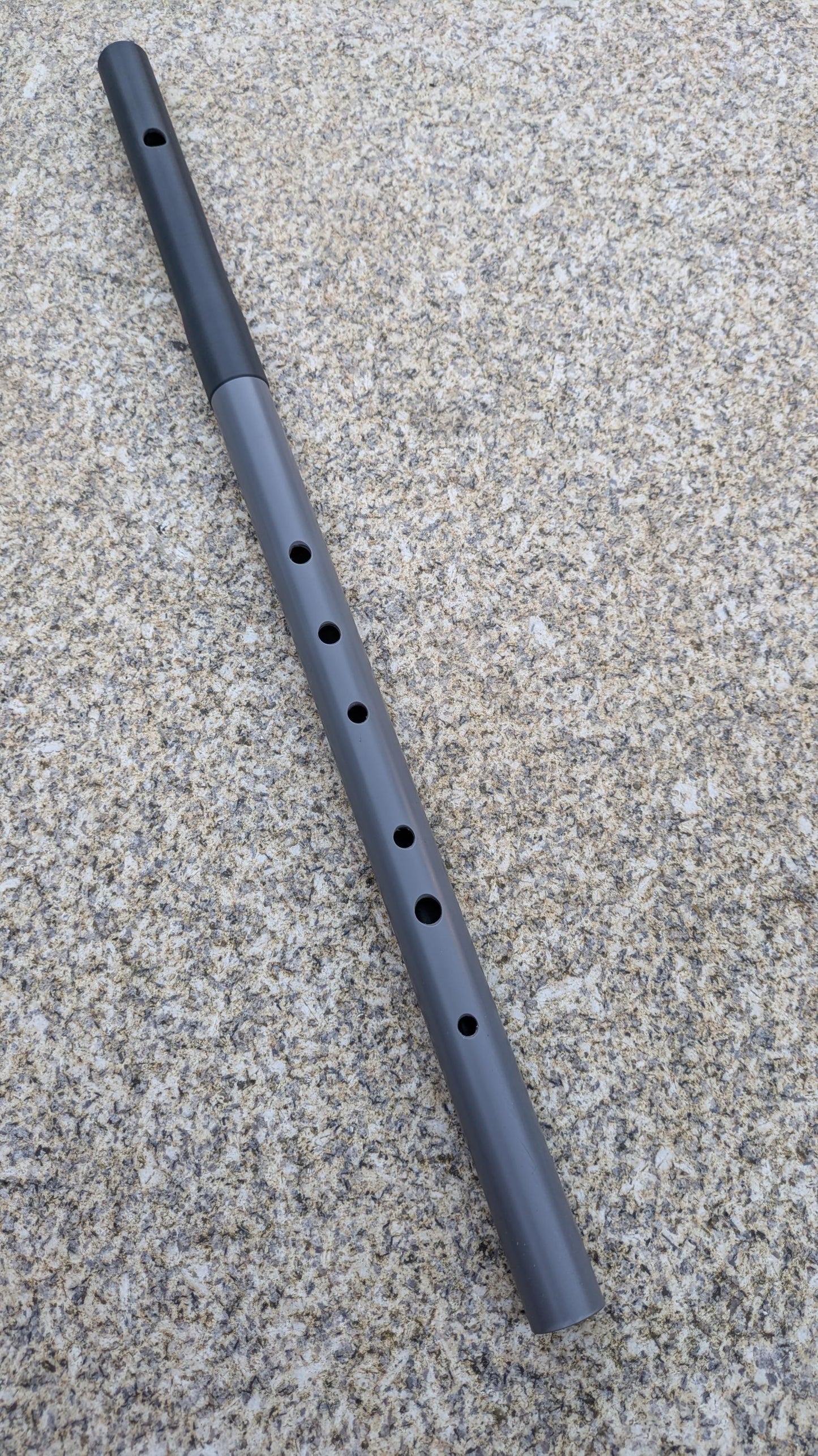 Concert Quality Irish Flute in PVC | Low D Flute made of Polymer | Two-piece flute for Folk and Traditional Music | Made by Rui Gomes