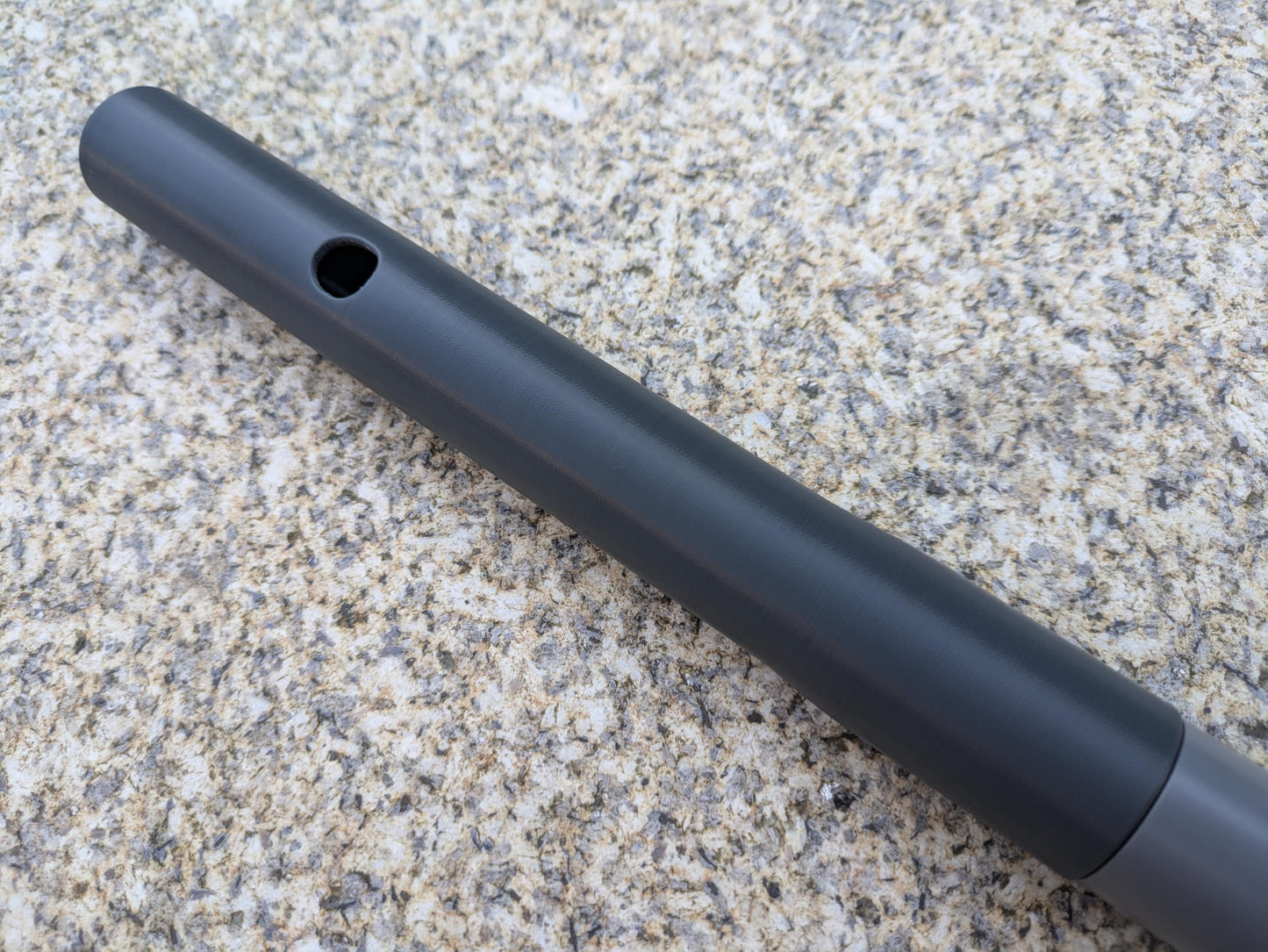 Concert Quality Irish Flute in PVC | Low D Flute made of Polymer | Two-piece flute for Folk and Traditional Music | Made by Rui Gomes