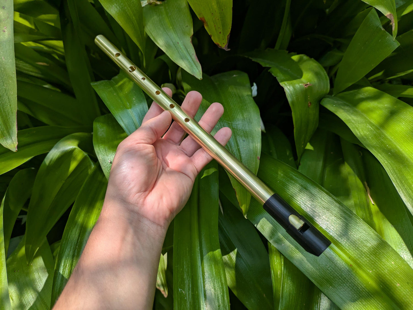 Bb major Brass Whistle | Handmade Tunable Tin Whistle | Sweet sound 6-hole whistle for Irish Traditional Music | Metal Whistle | Rui Gomes
